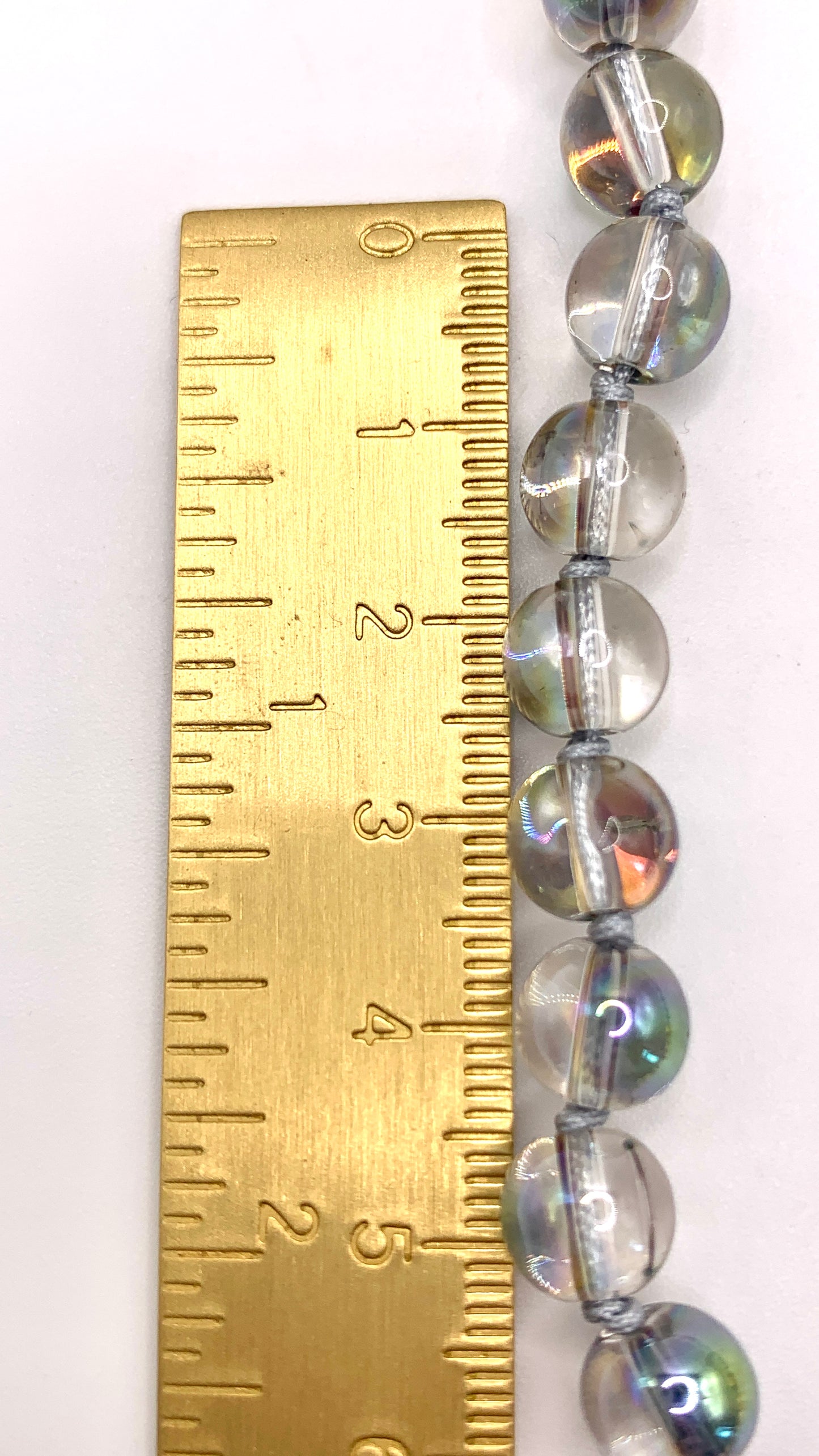 Kette Iridescent Blue Pearl AMM