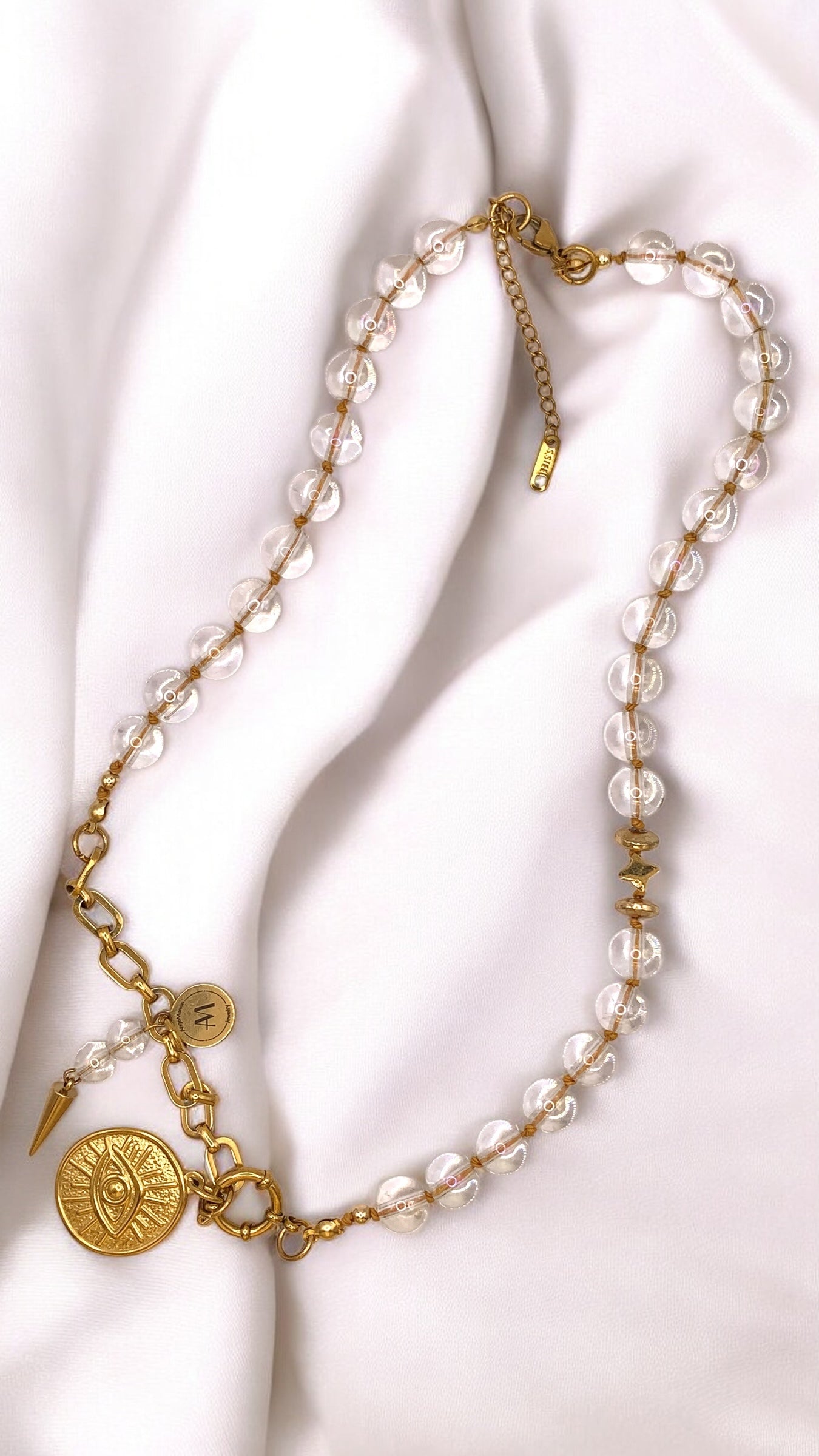 Kette Shiny Transparent Pearl AMM