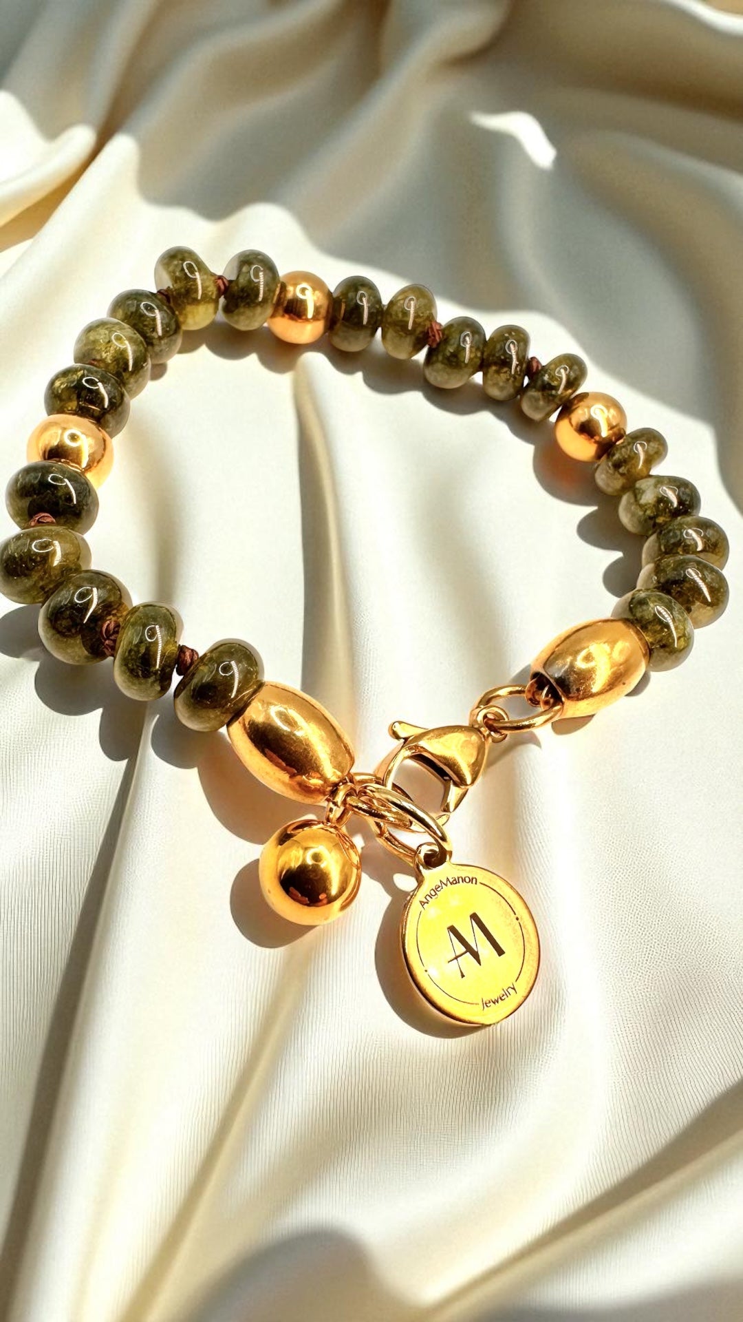 Armband Green Jade AMA