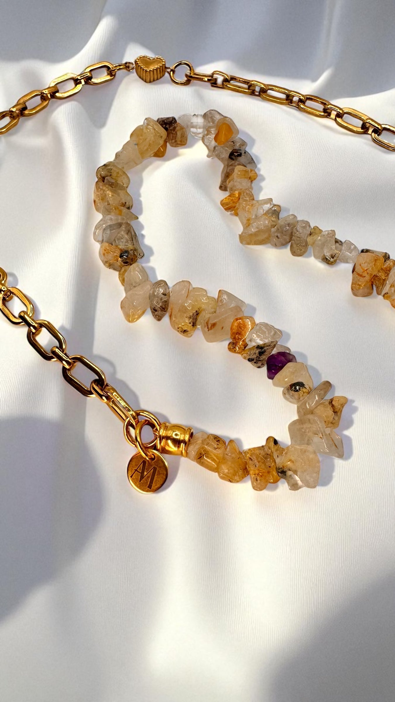 Kette Stone Heart AMA