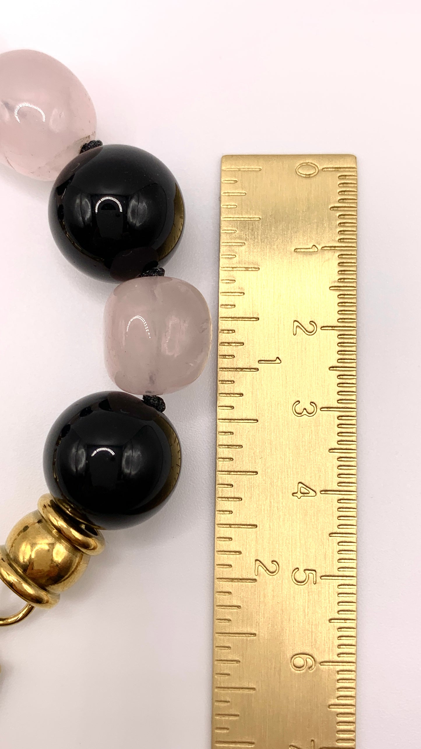 Armband Big Rose and Black Pearl AMM