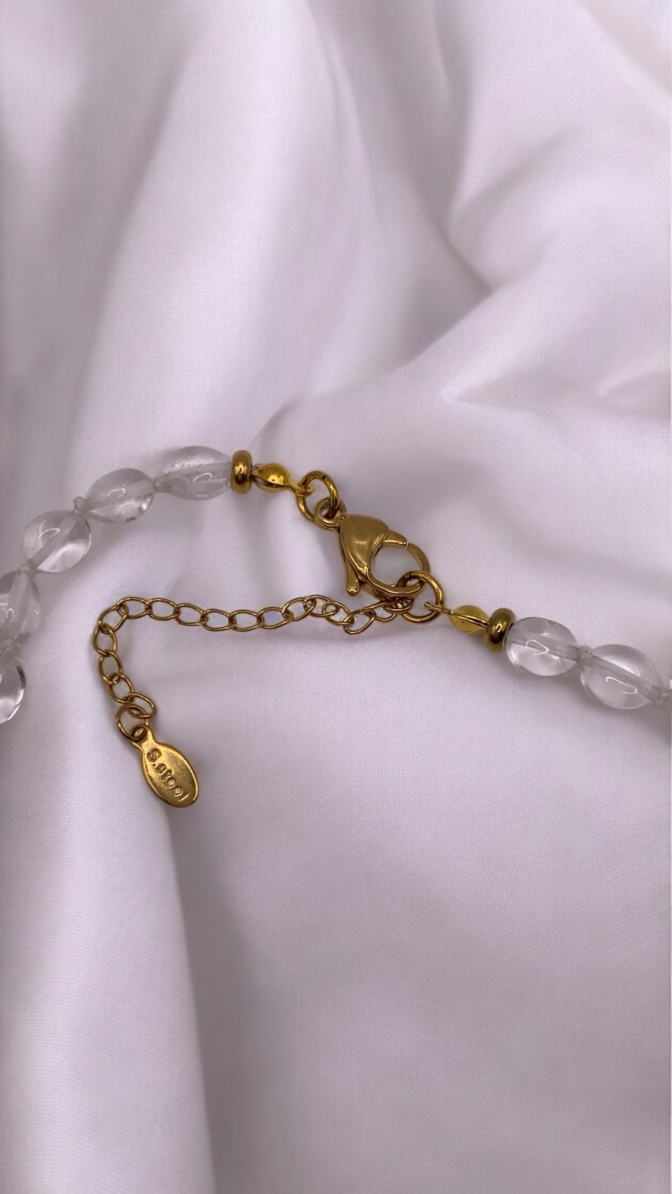 Kette Rock Crystal Heart AMM