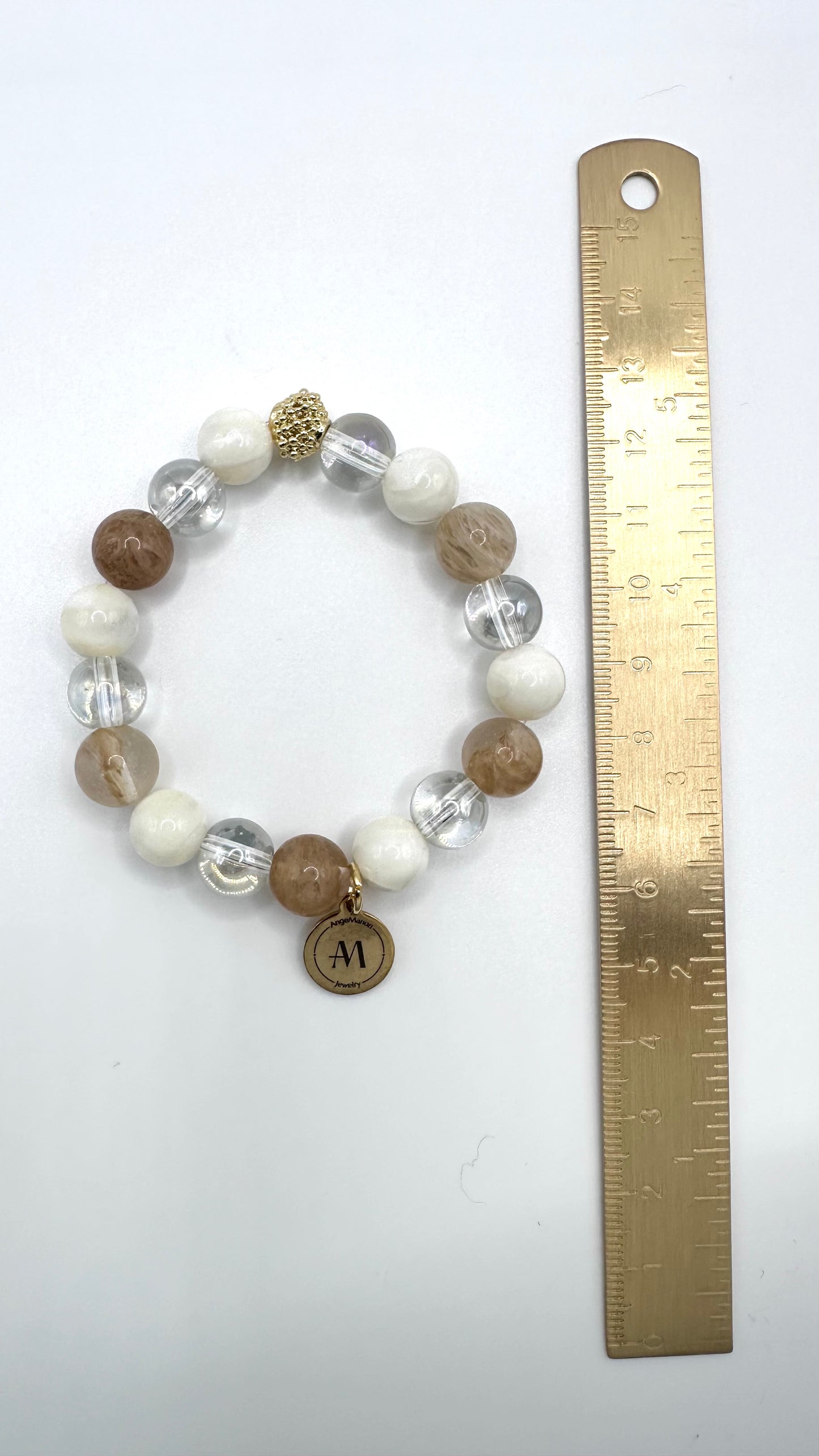 Armband Citrin and Shell AMA