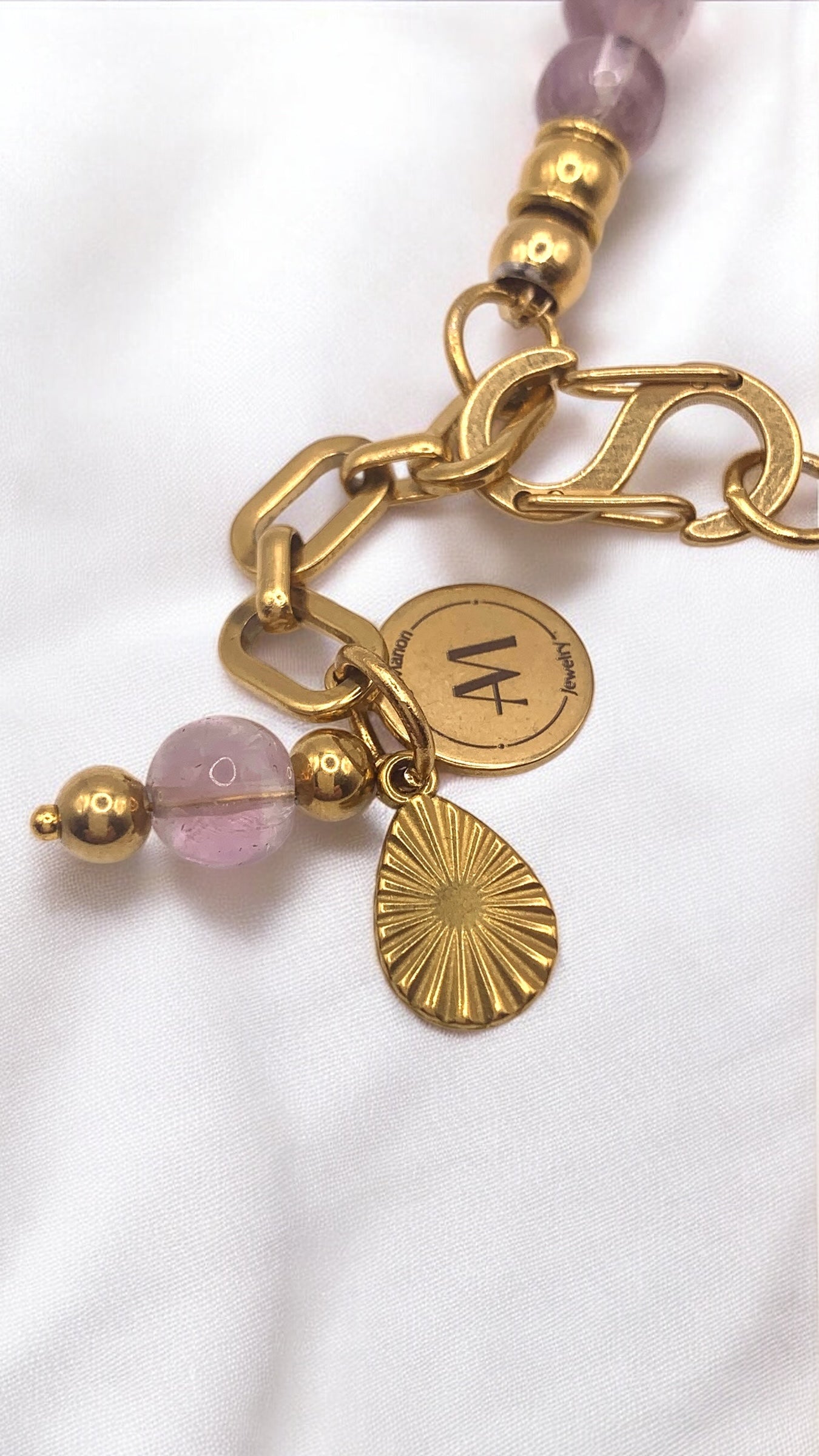 Armband Bright Purple Drop AMM