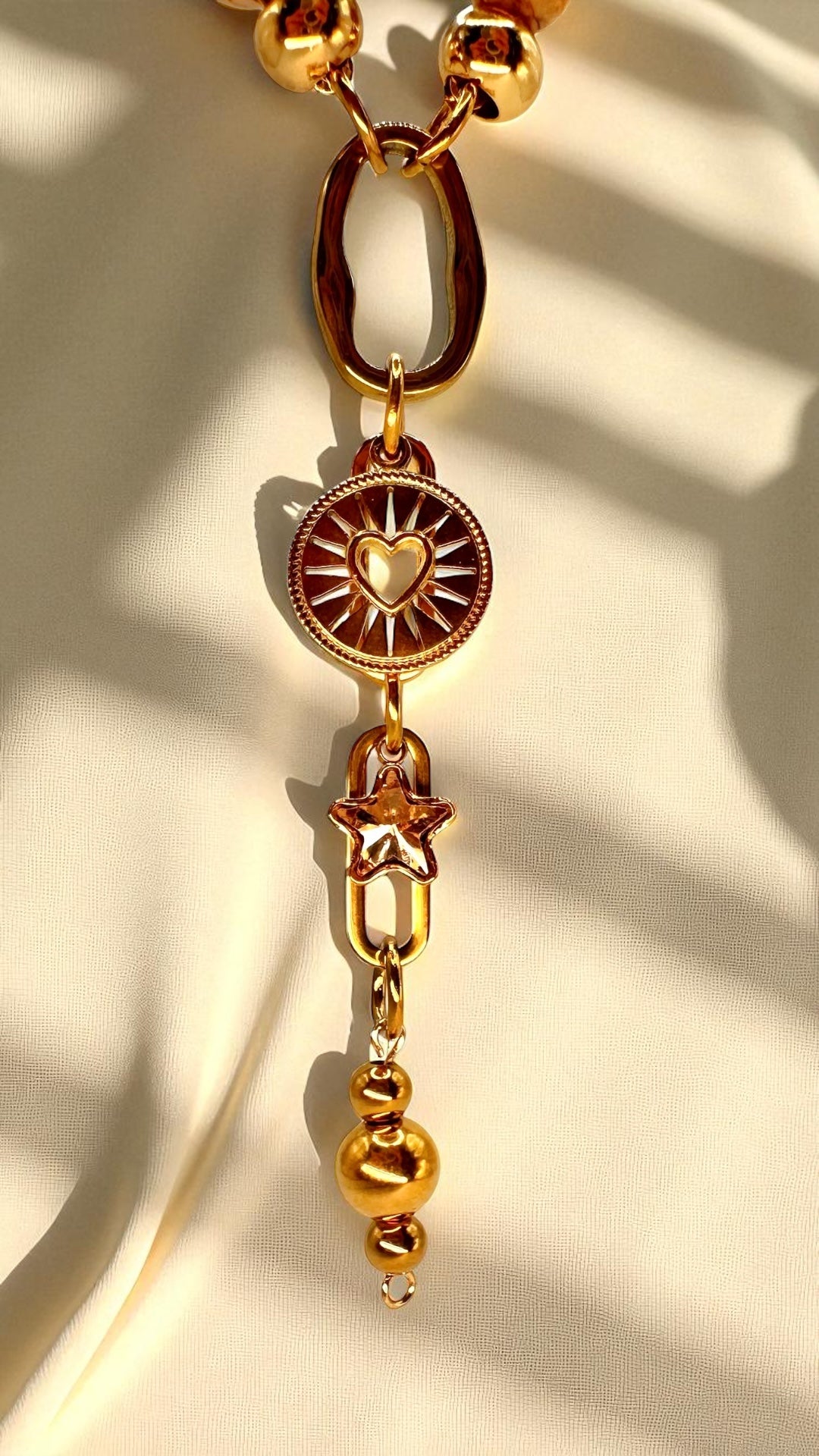 Kette Brown Chalcedon AMA