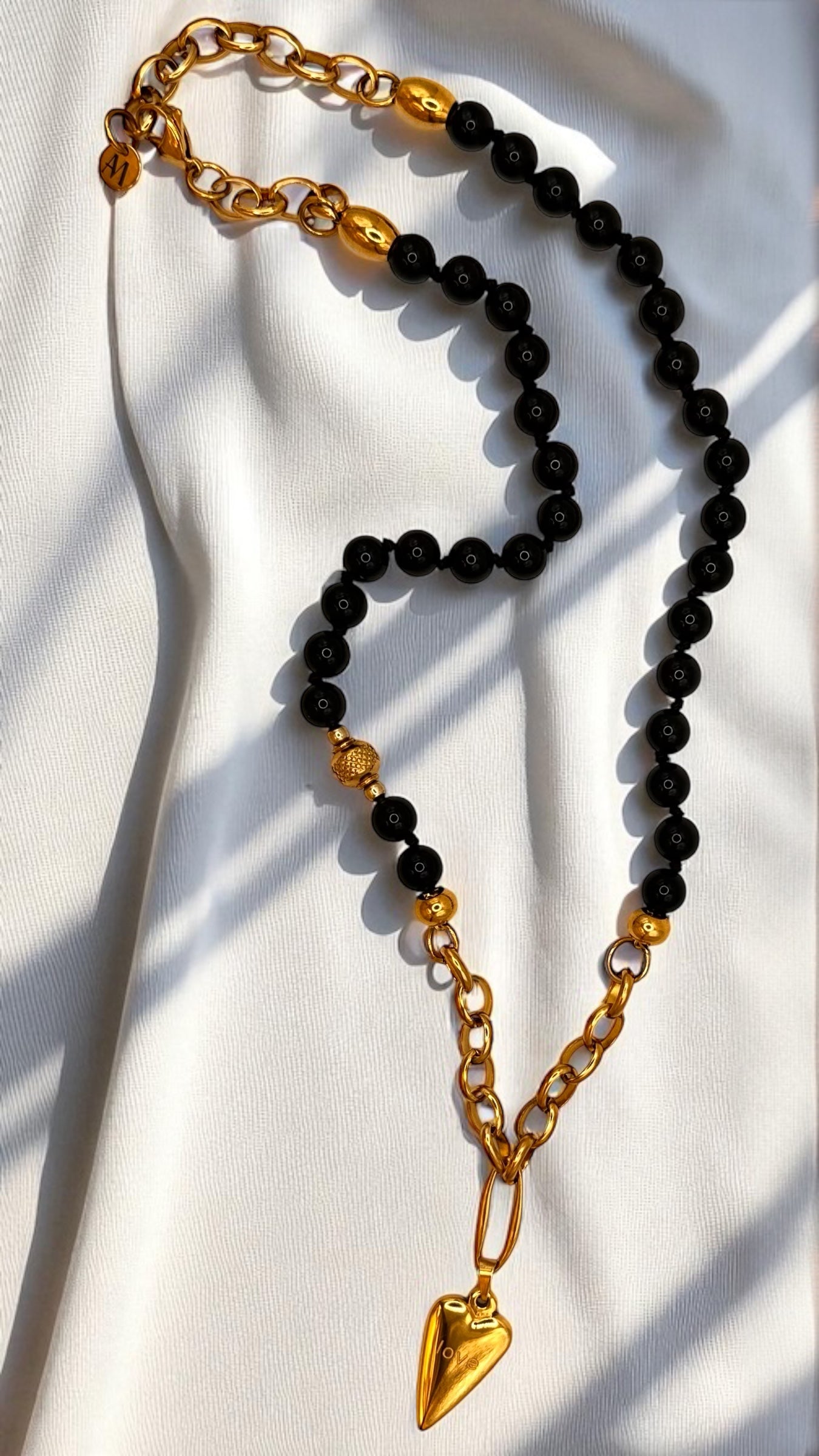 Kette Black Turmalin AMA