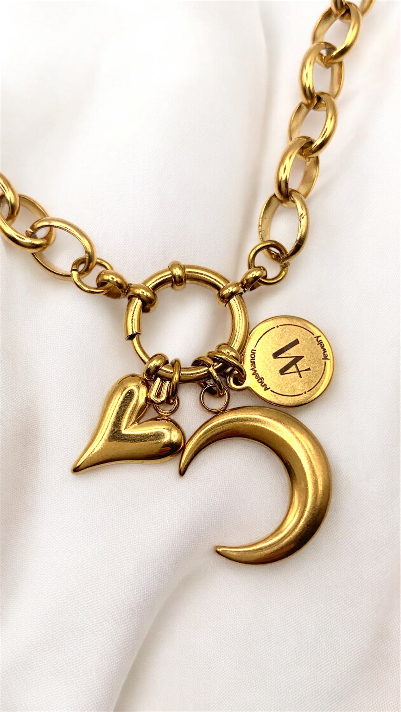 Kette Orange Heart AMM