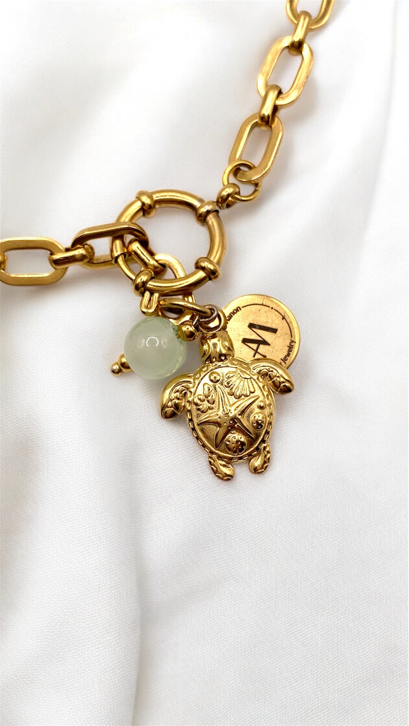 Kette Light Green Turtle AMM