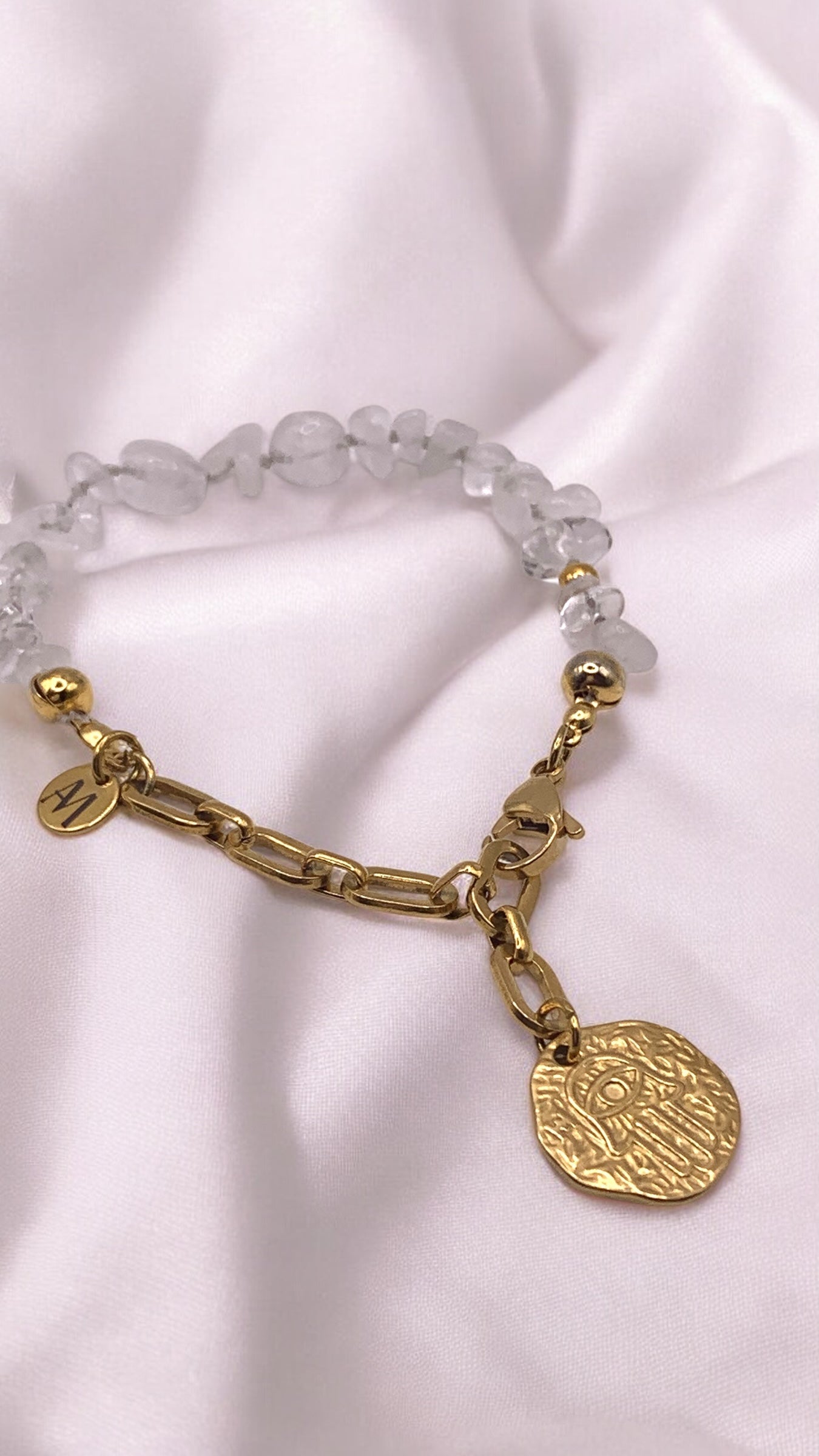 Armband Rock Crystal Hand AMM