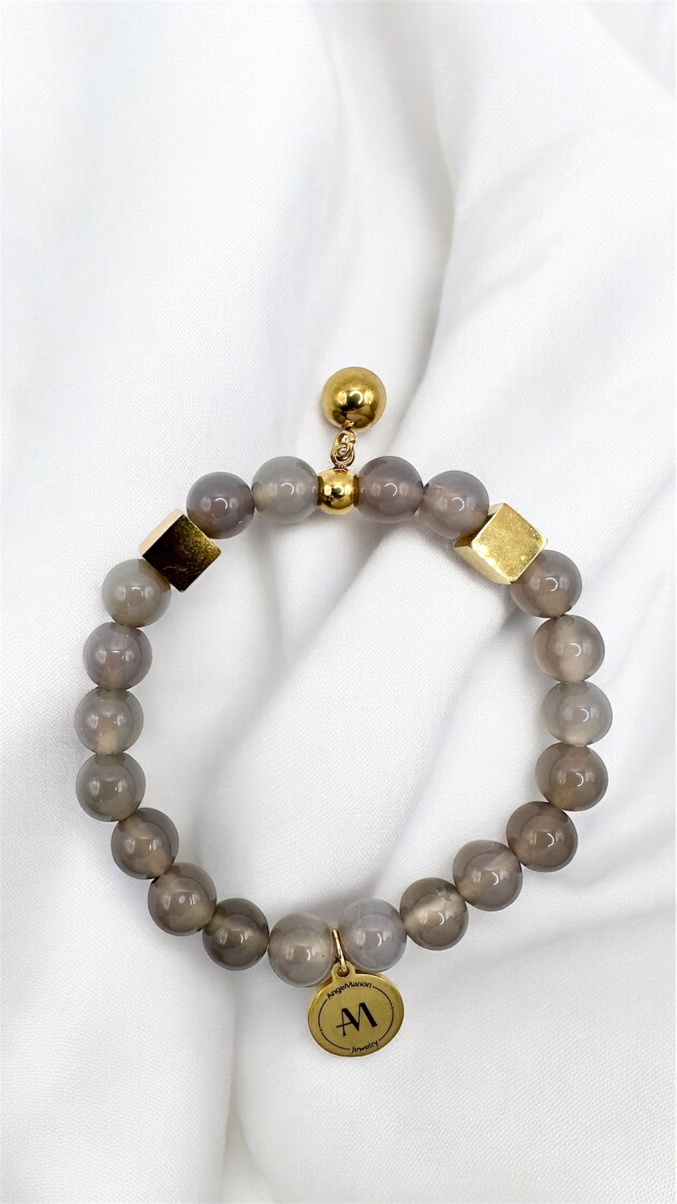 Armband Grey Achat AMA