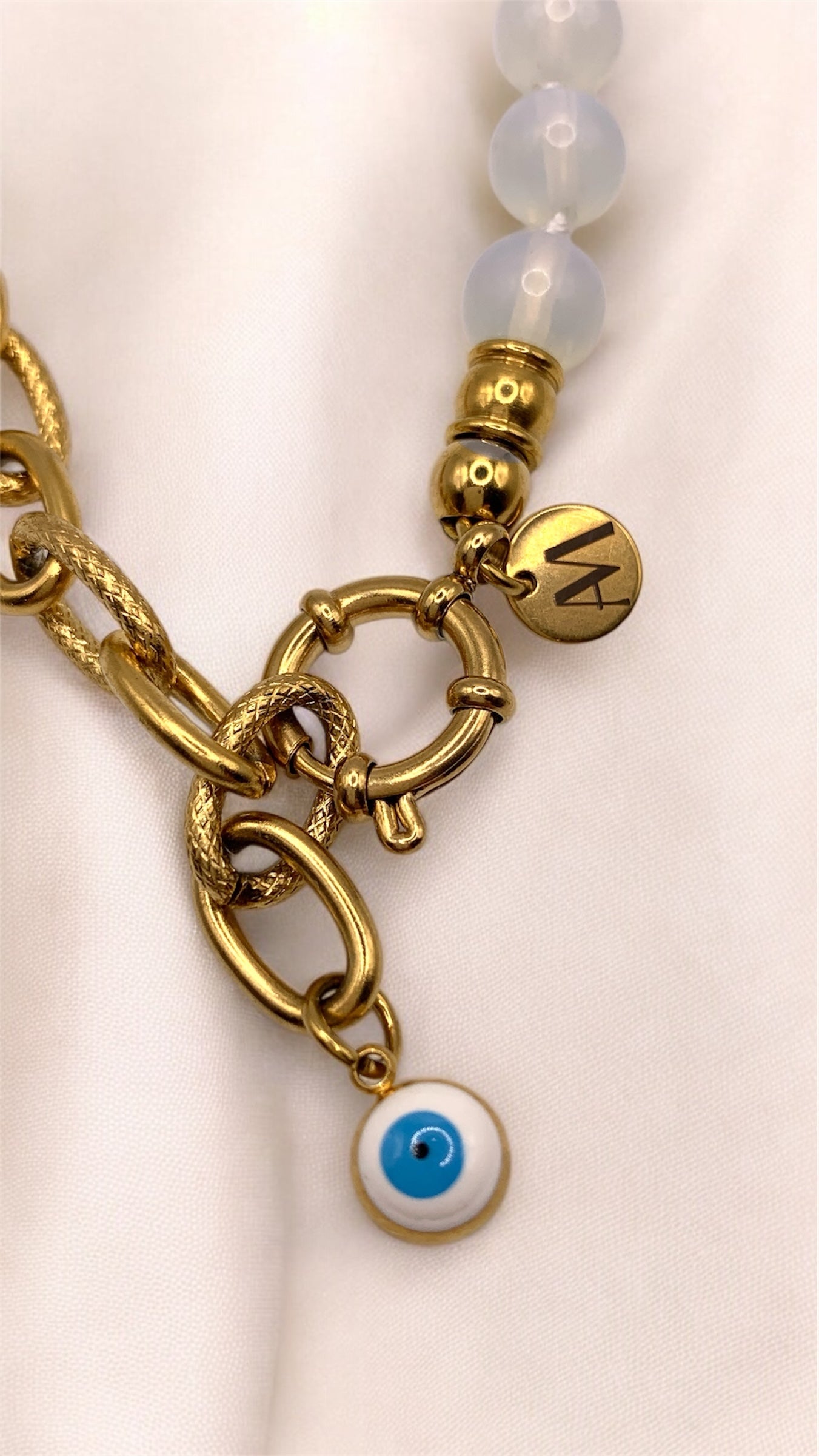 Armband Opal Evil Eye AMM