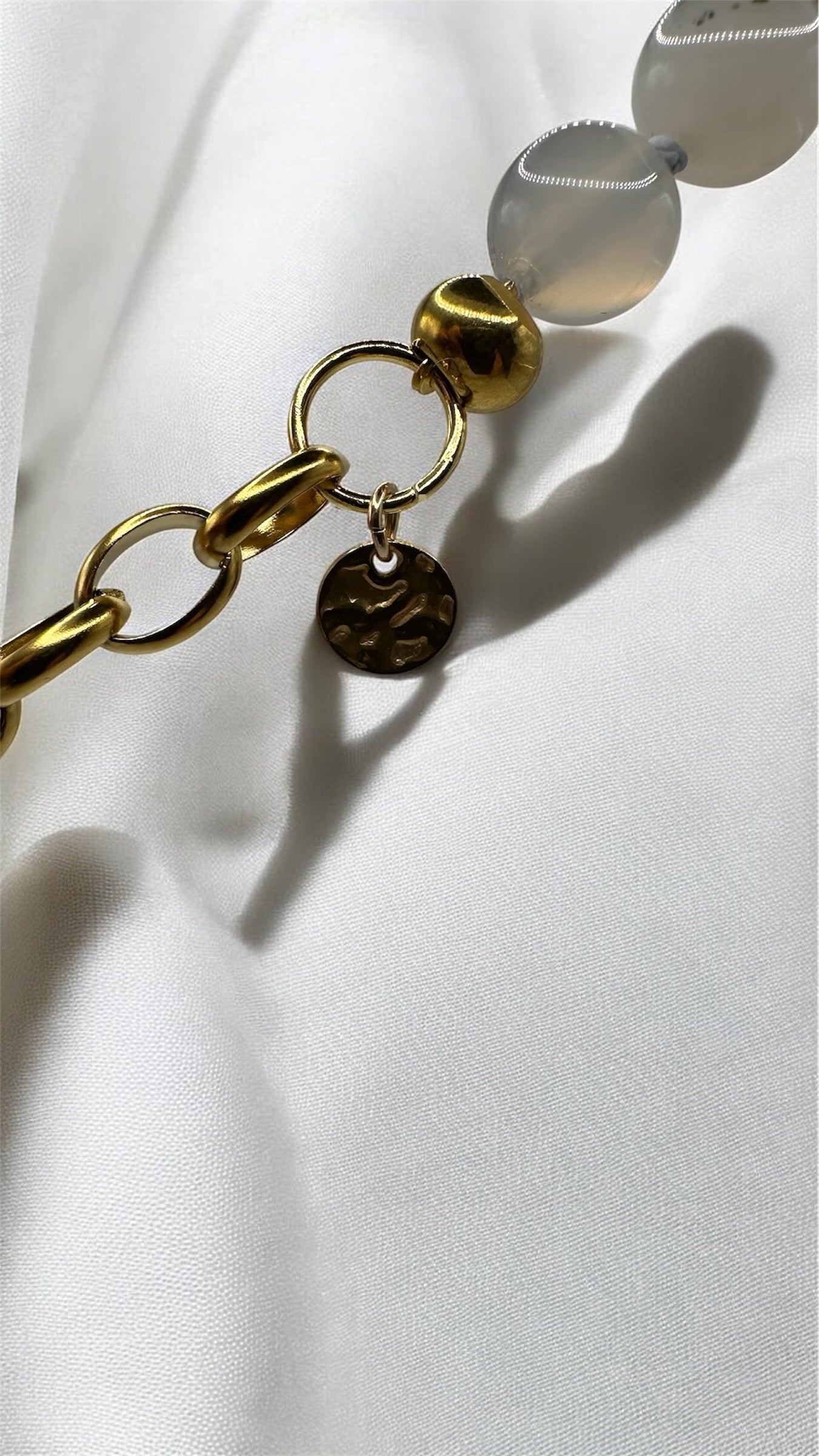 Kette Chalcedone Cross AMA
