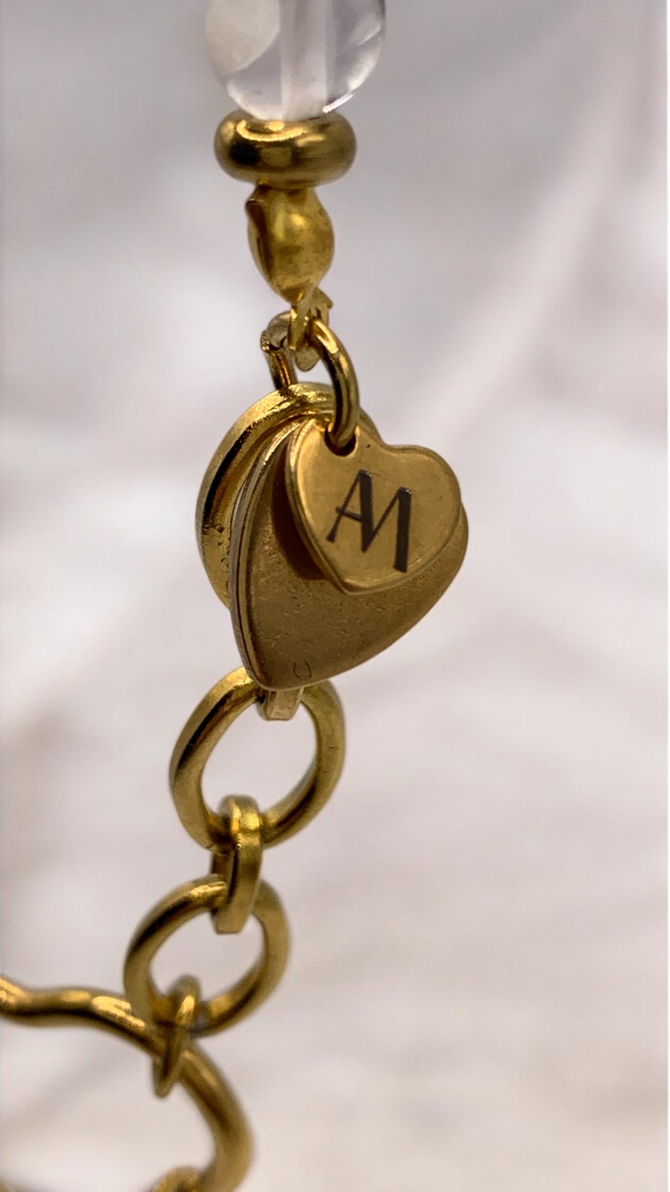 Kette Rock Crystal Heart AMM
