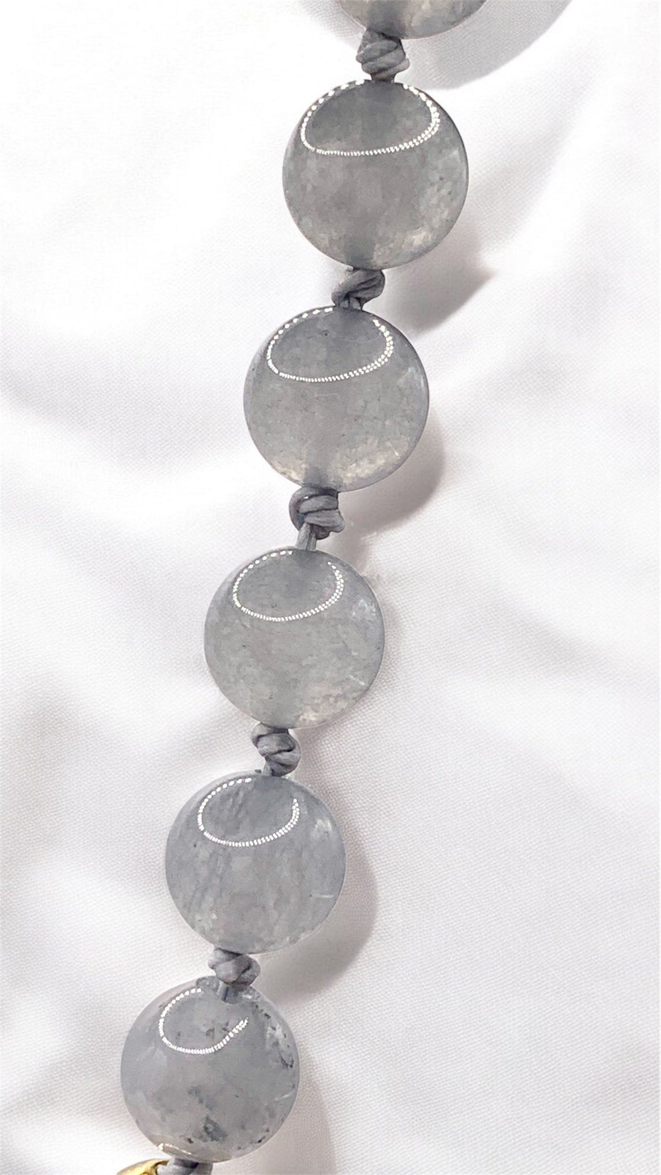 Kette Gray Chalcedon Pearl AMM
