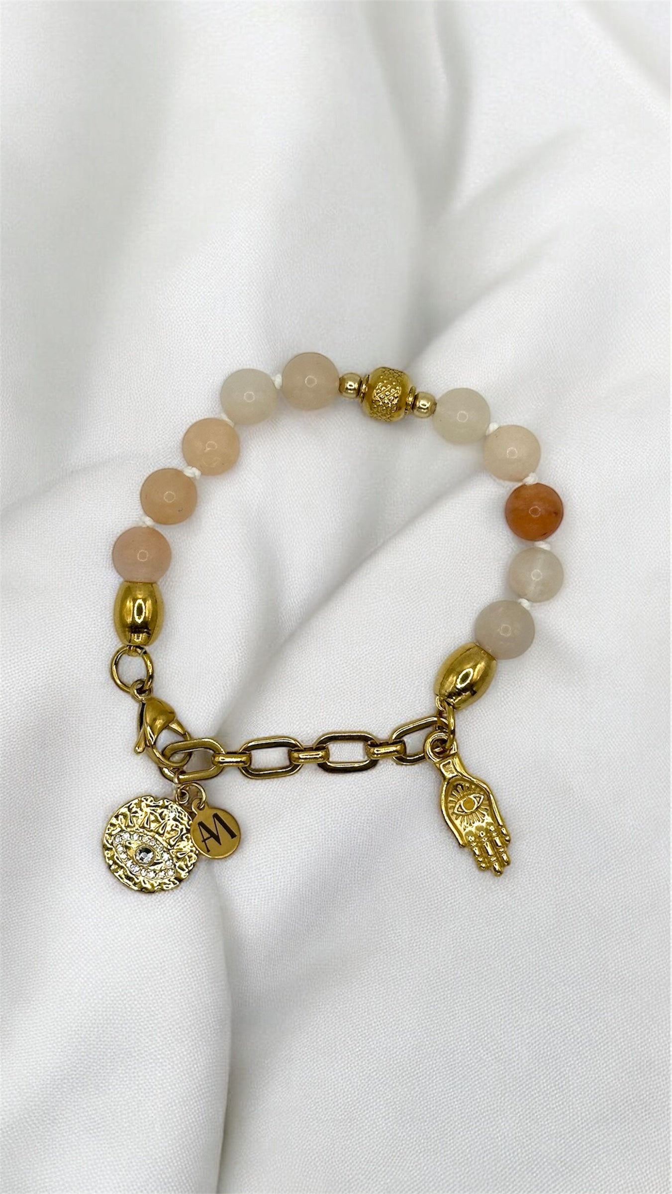 Kette Achat Eye-Hand AMA