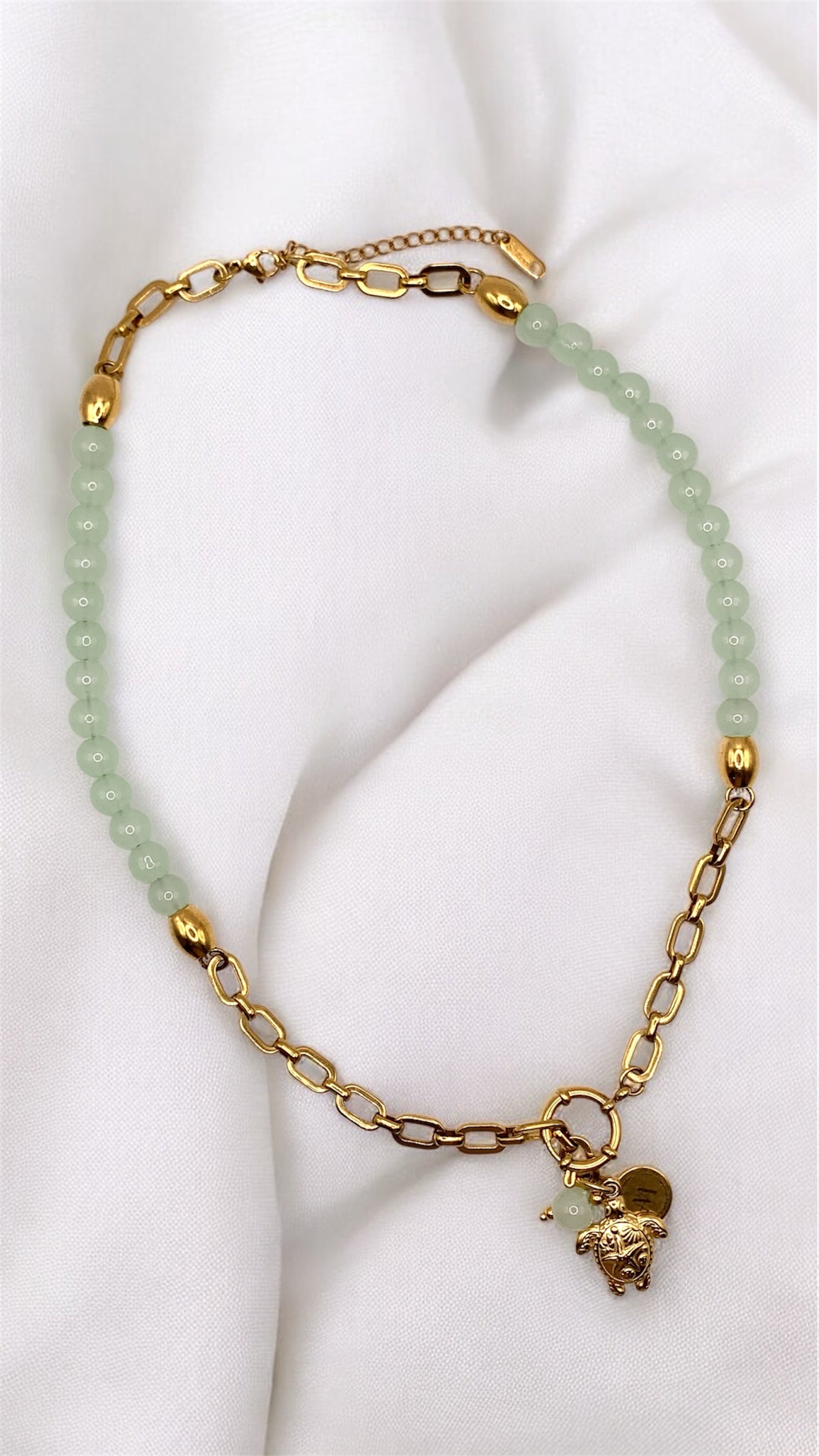 Kette Light Green Turtle AMM