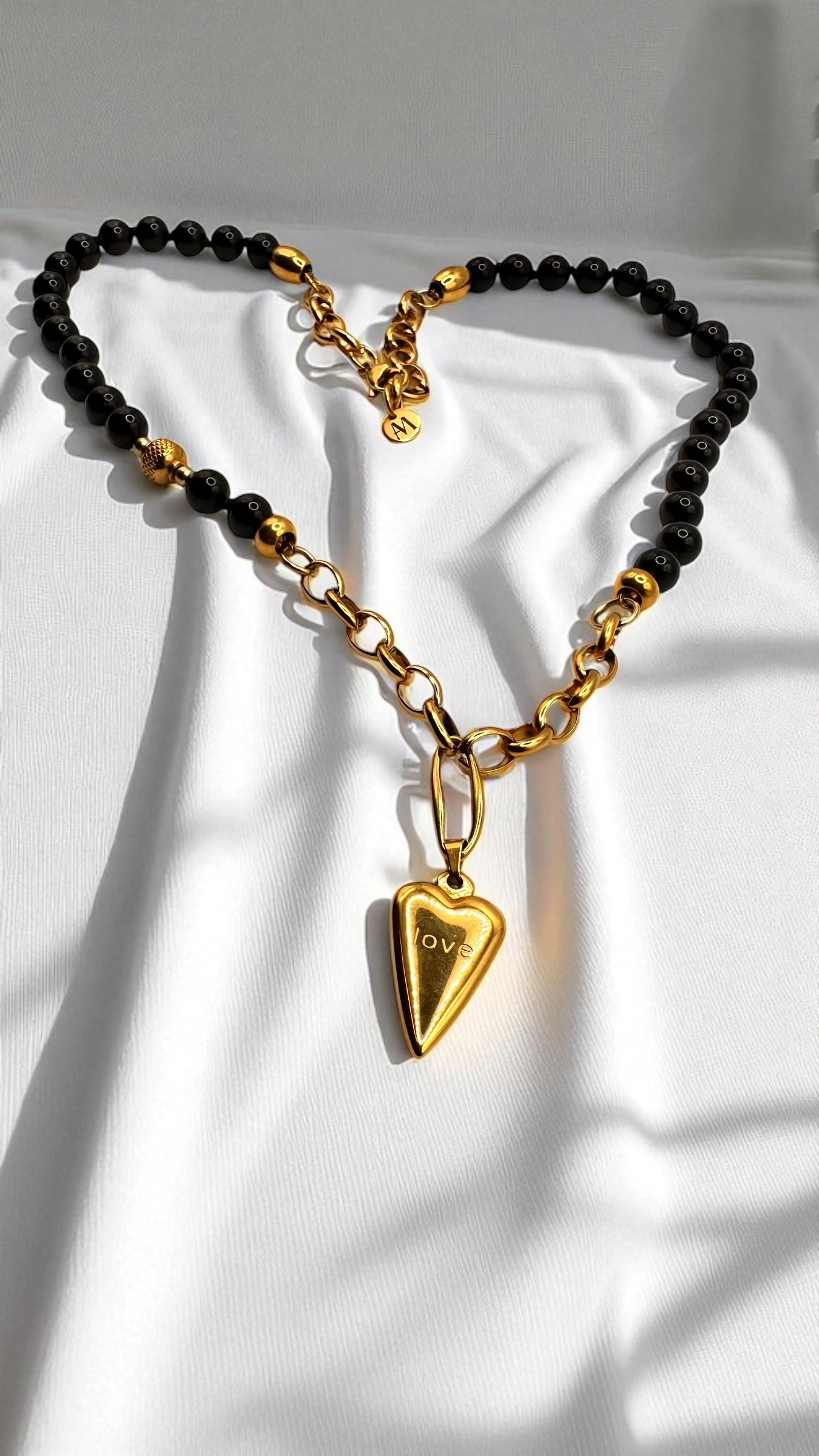 Kette Black Turmalin AMA