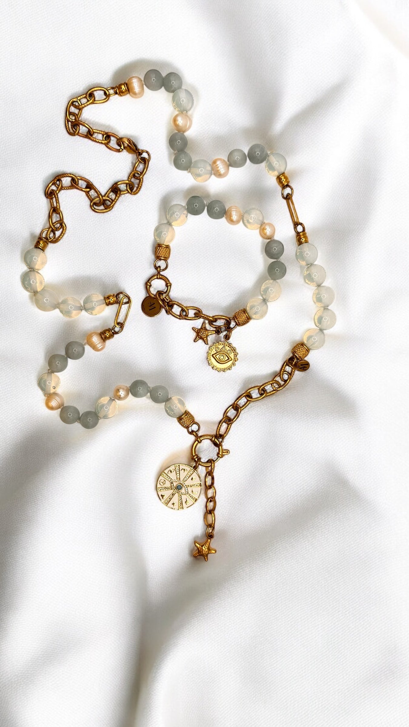 Kette Pearl Opal Summer AMA