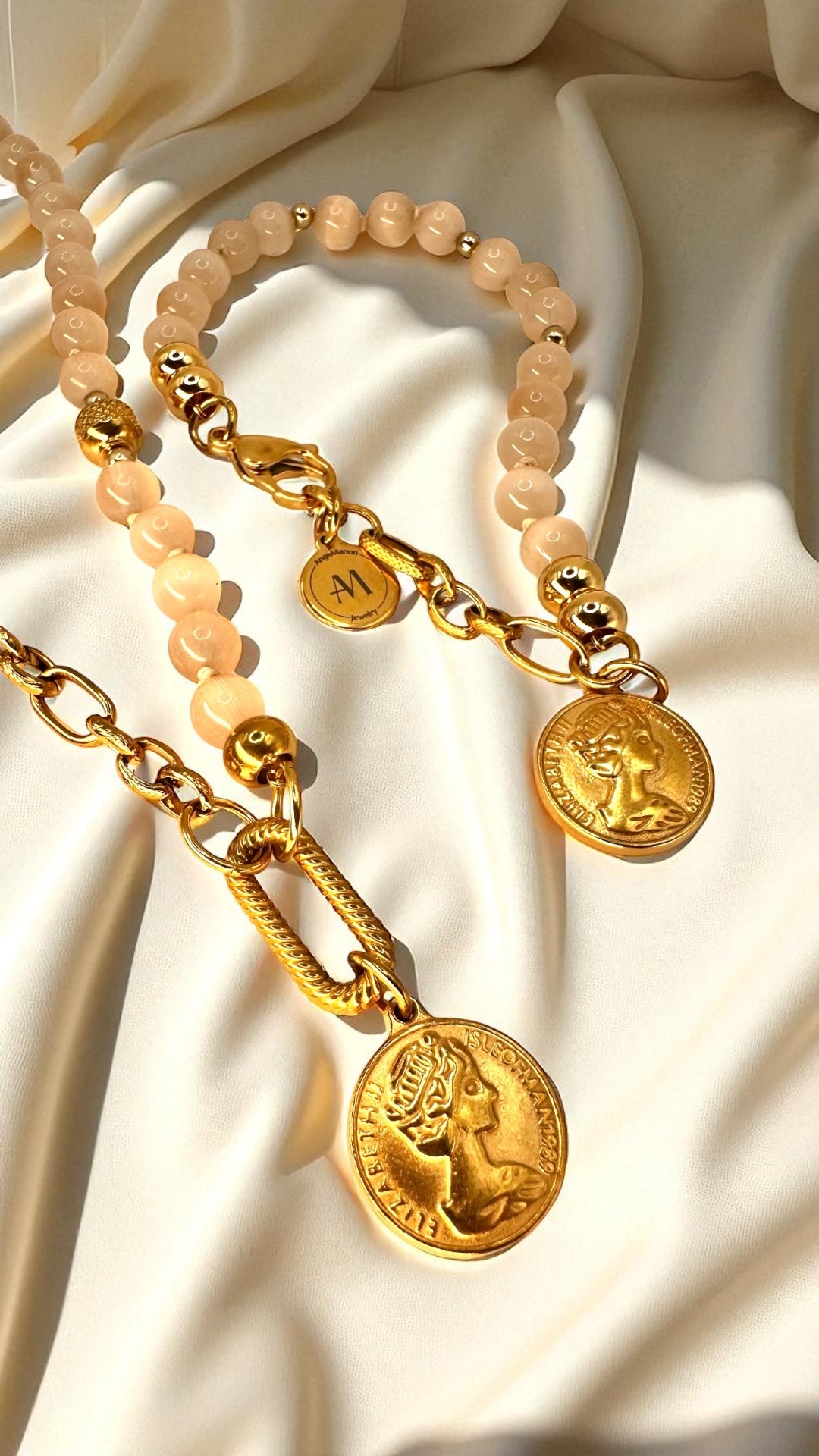 Armband Cateye Coin AMA