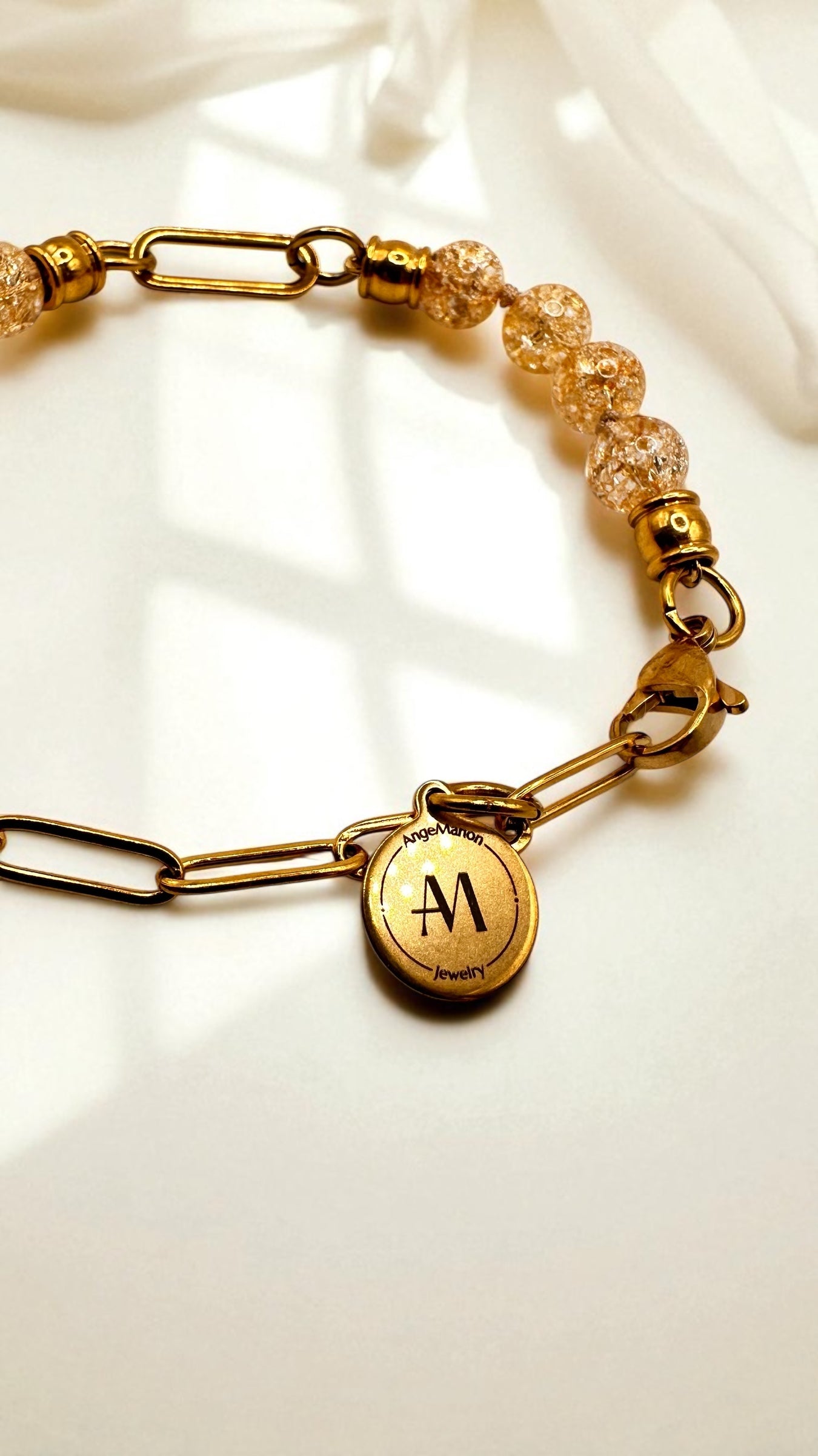 Armband Champagner Quarz AMA