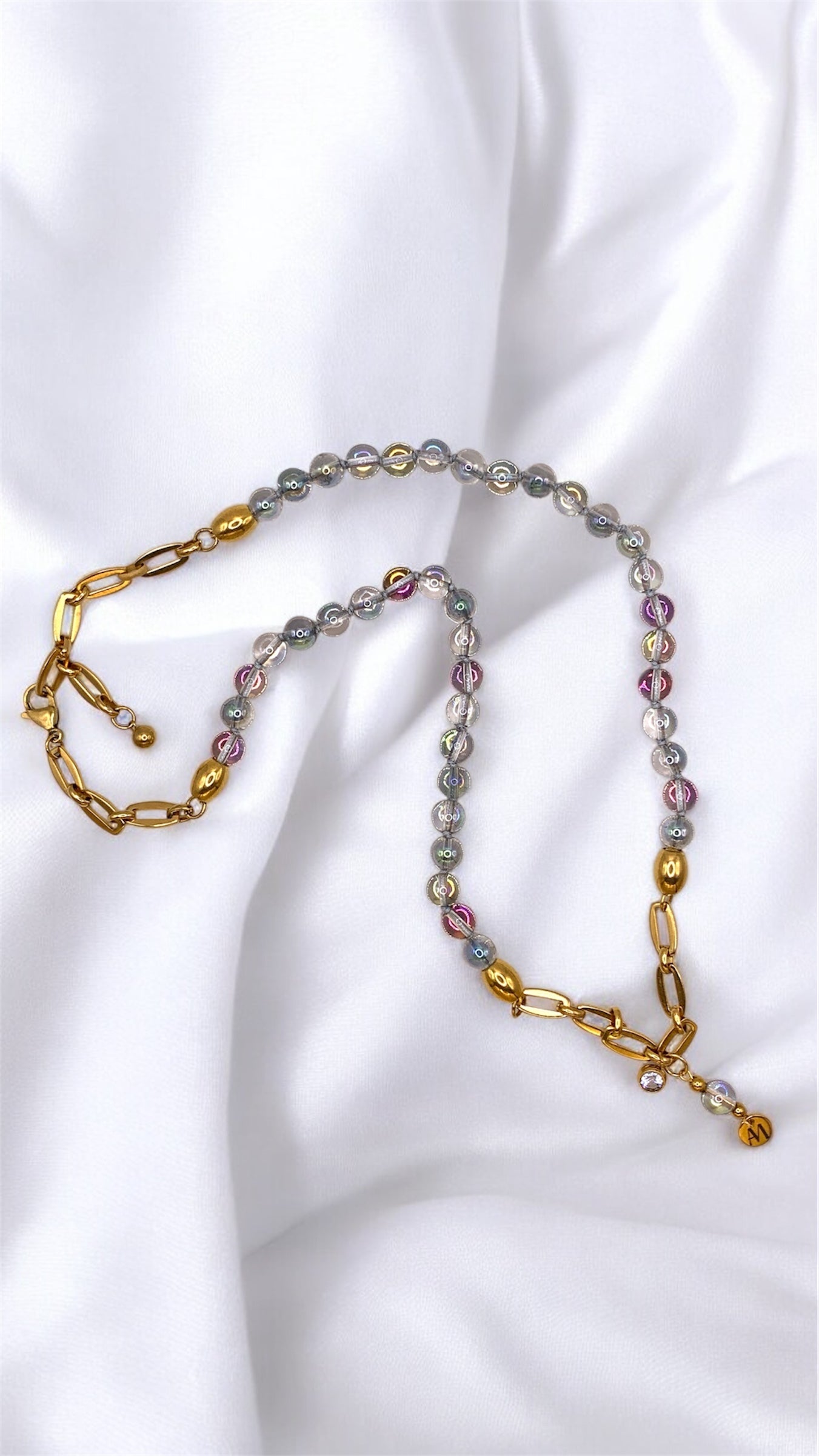 Kette Shimmering Blue Pearl AMM