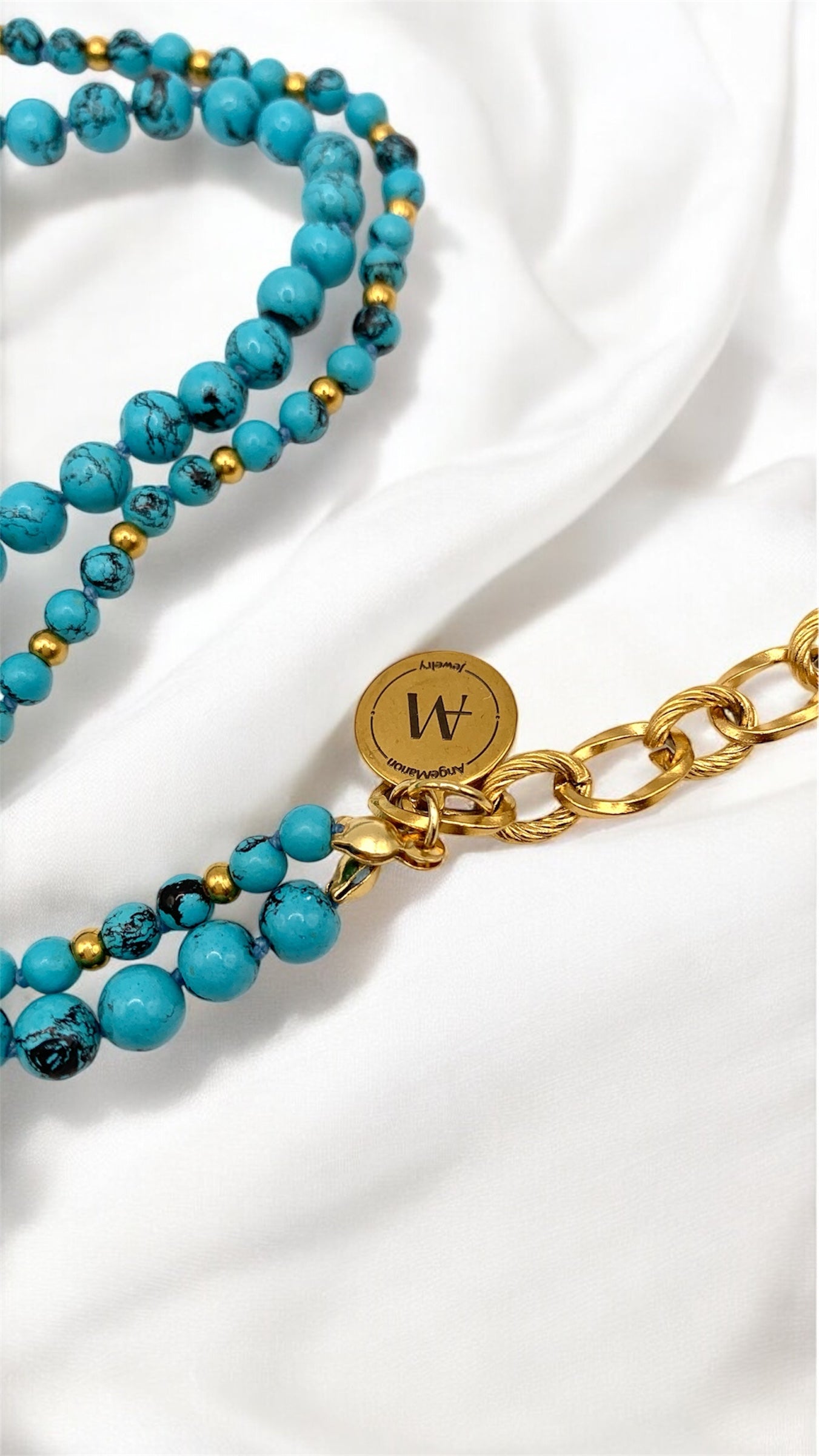 Kette Turquoise and White AMM
