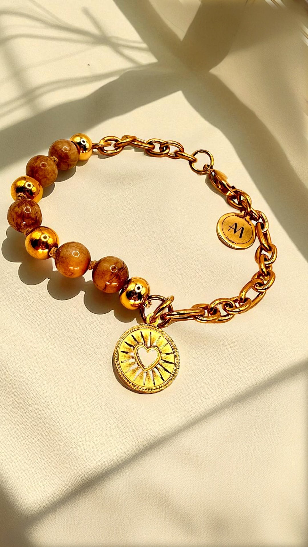 Armband Brown Chalcedon AMA