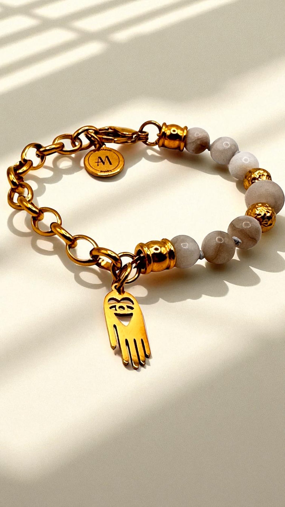 Armband Moon Achat AMA