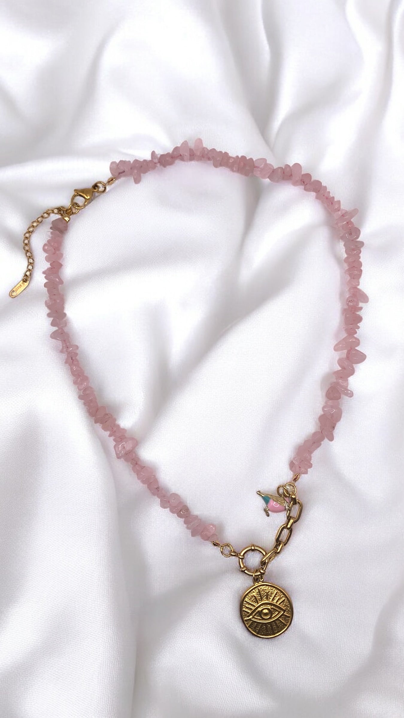Kette Sweet Quartz Bird AMM
