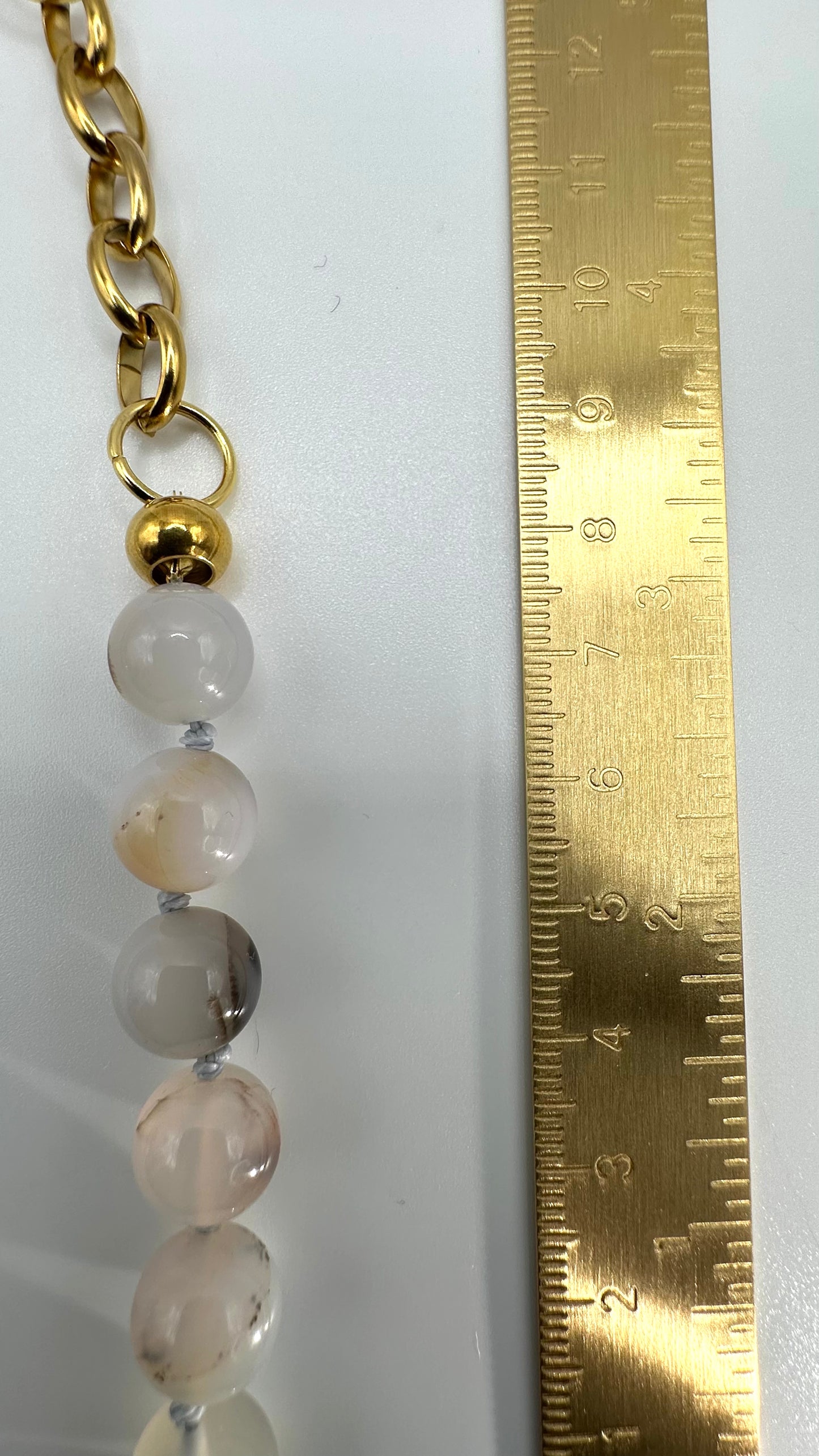 Kette Chalcedone Cross AMA
