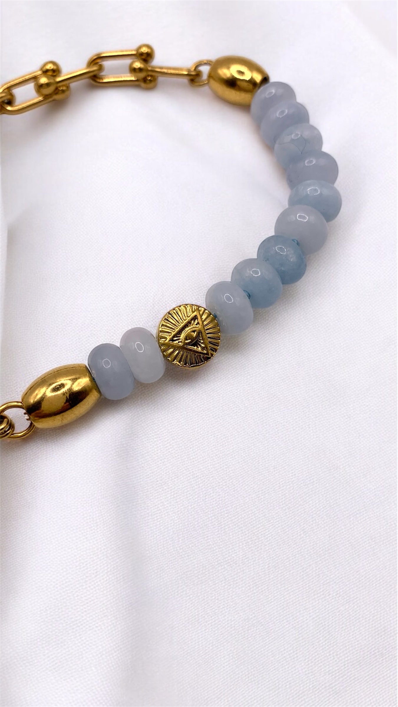 Armband Aquamarin Eye AMM