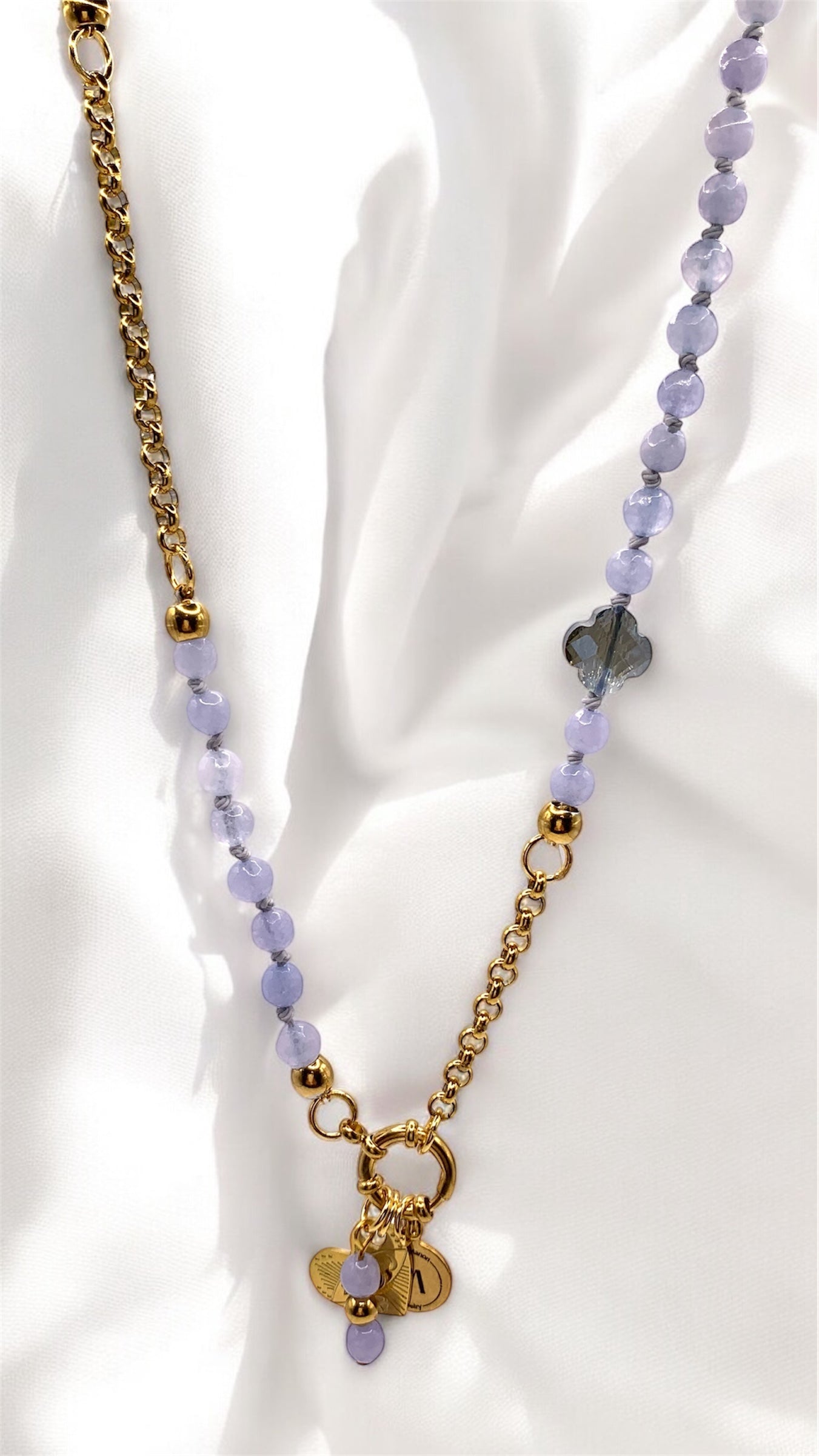 Kette Aquamarin Heart AMM