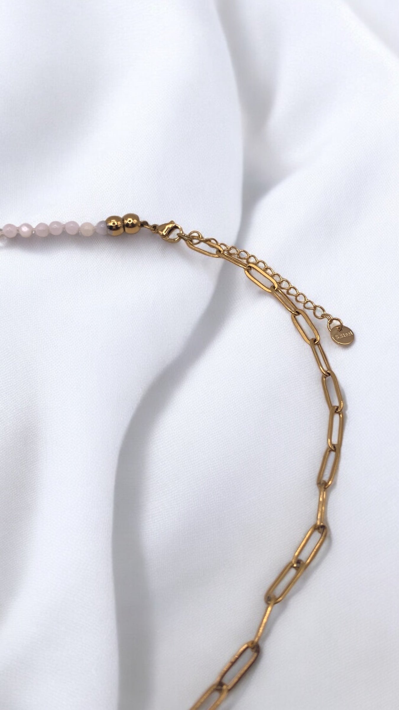 Kette White Heart AMM