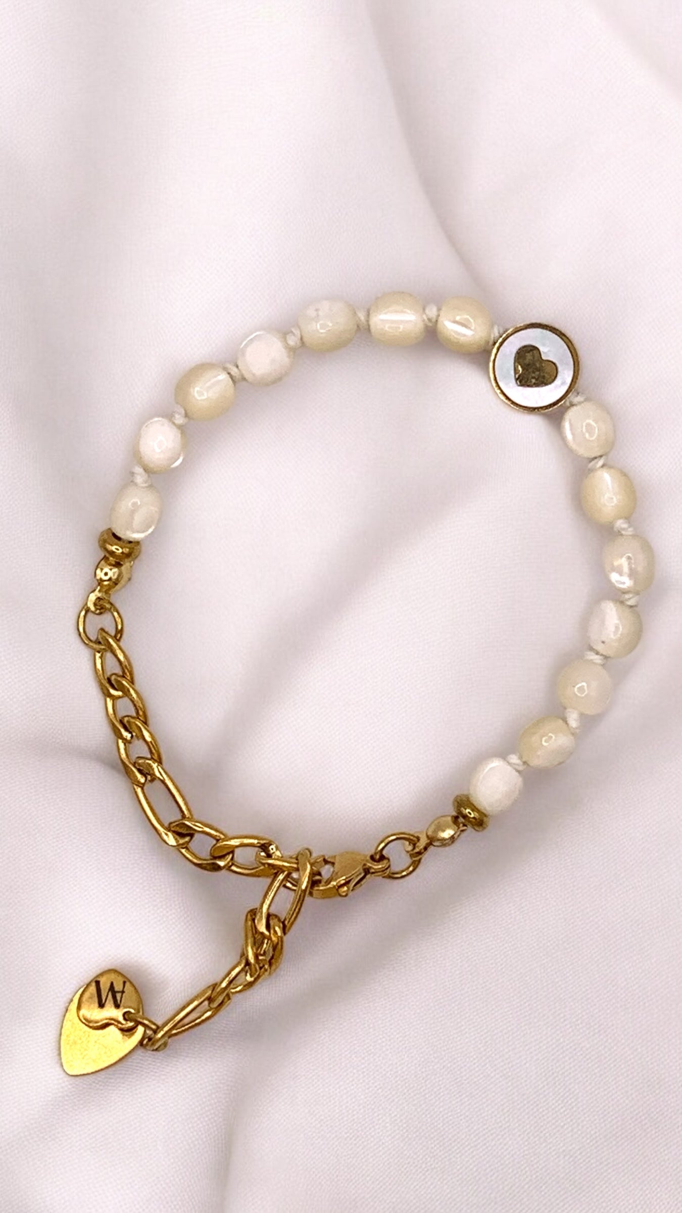 Armband Shell Heart AMM