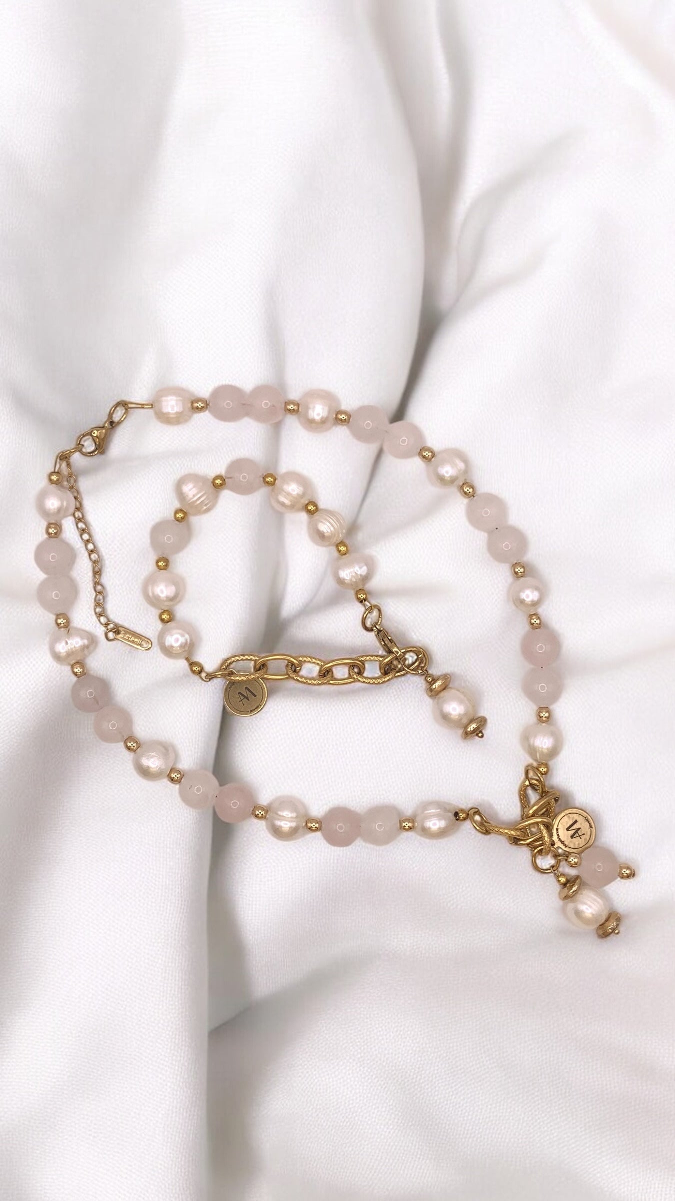 Kette White Freshwater Pearl AMM