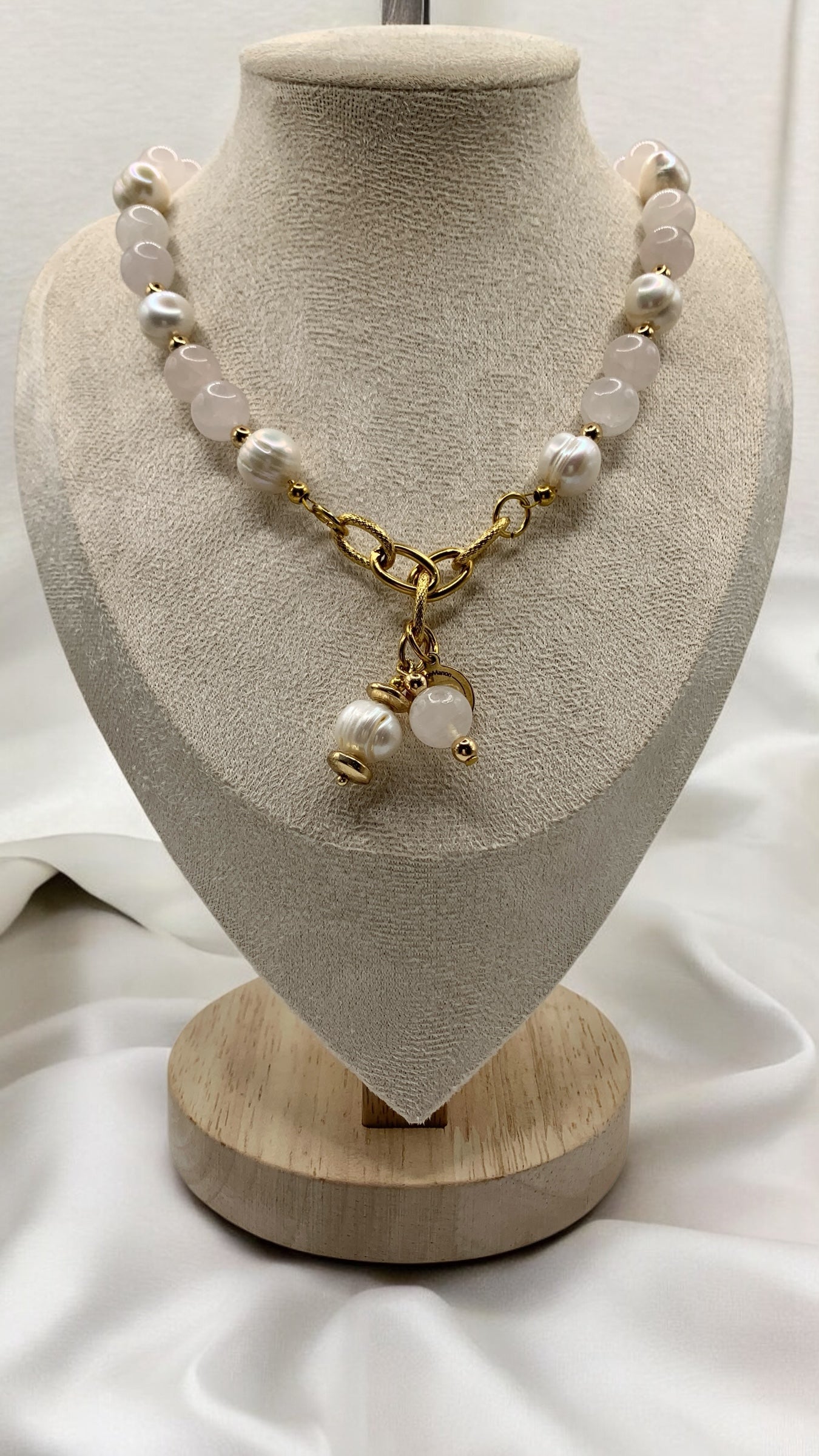 Kette White Freshwater Pearl AMM