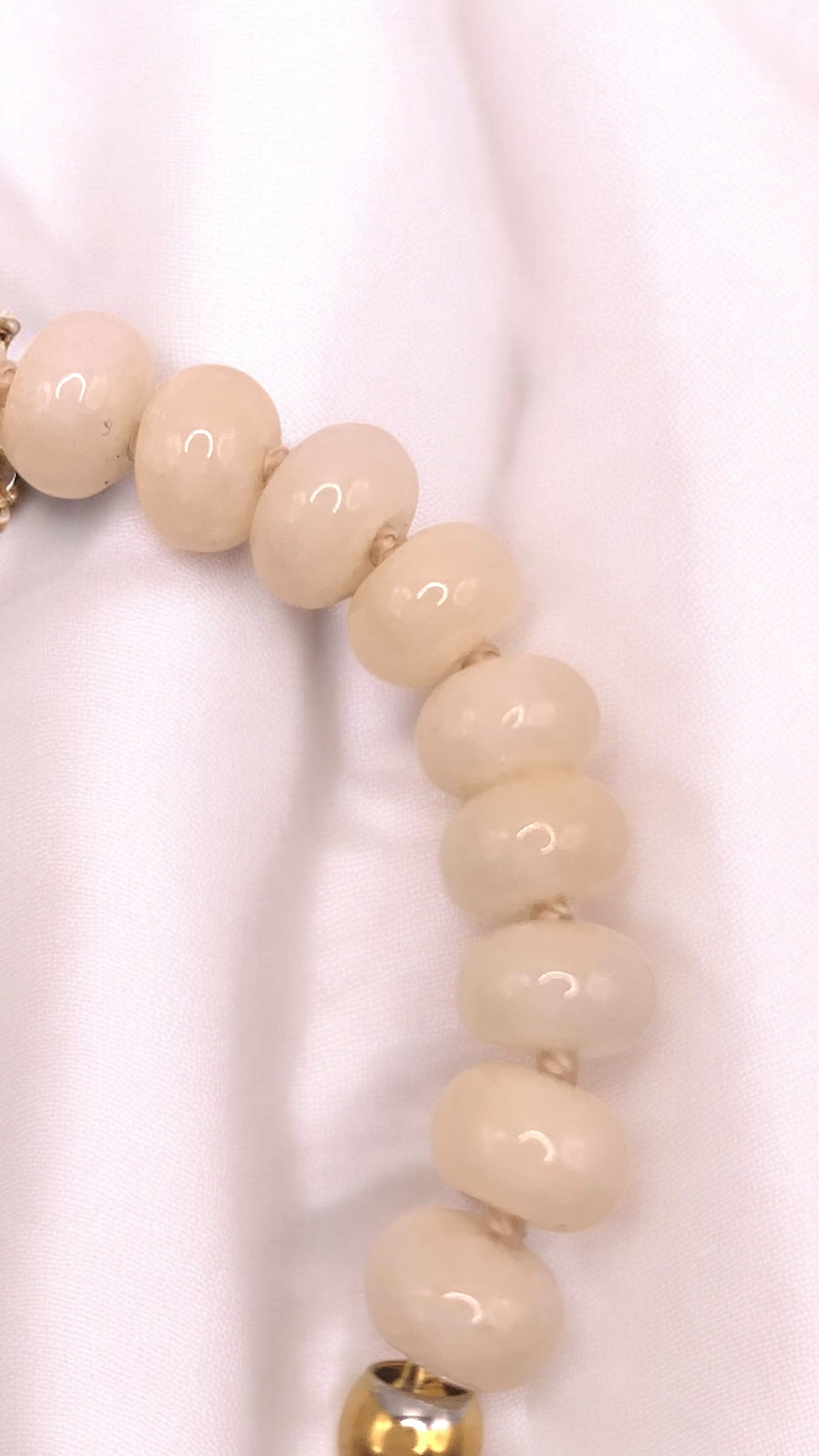 Armband Beige Safety Pin AMM