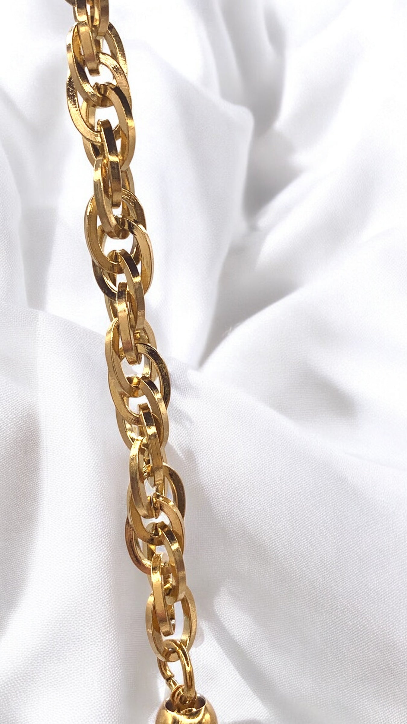 Armband Beige Safety Pin AMM