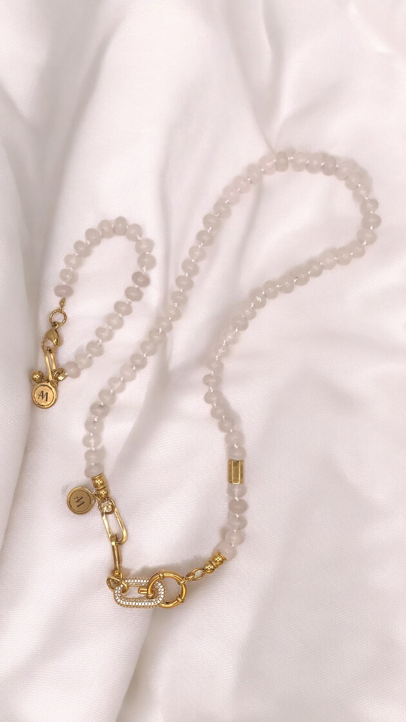 Kette White Happiness AMM