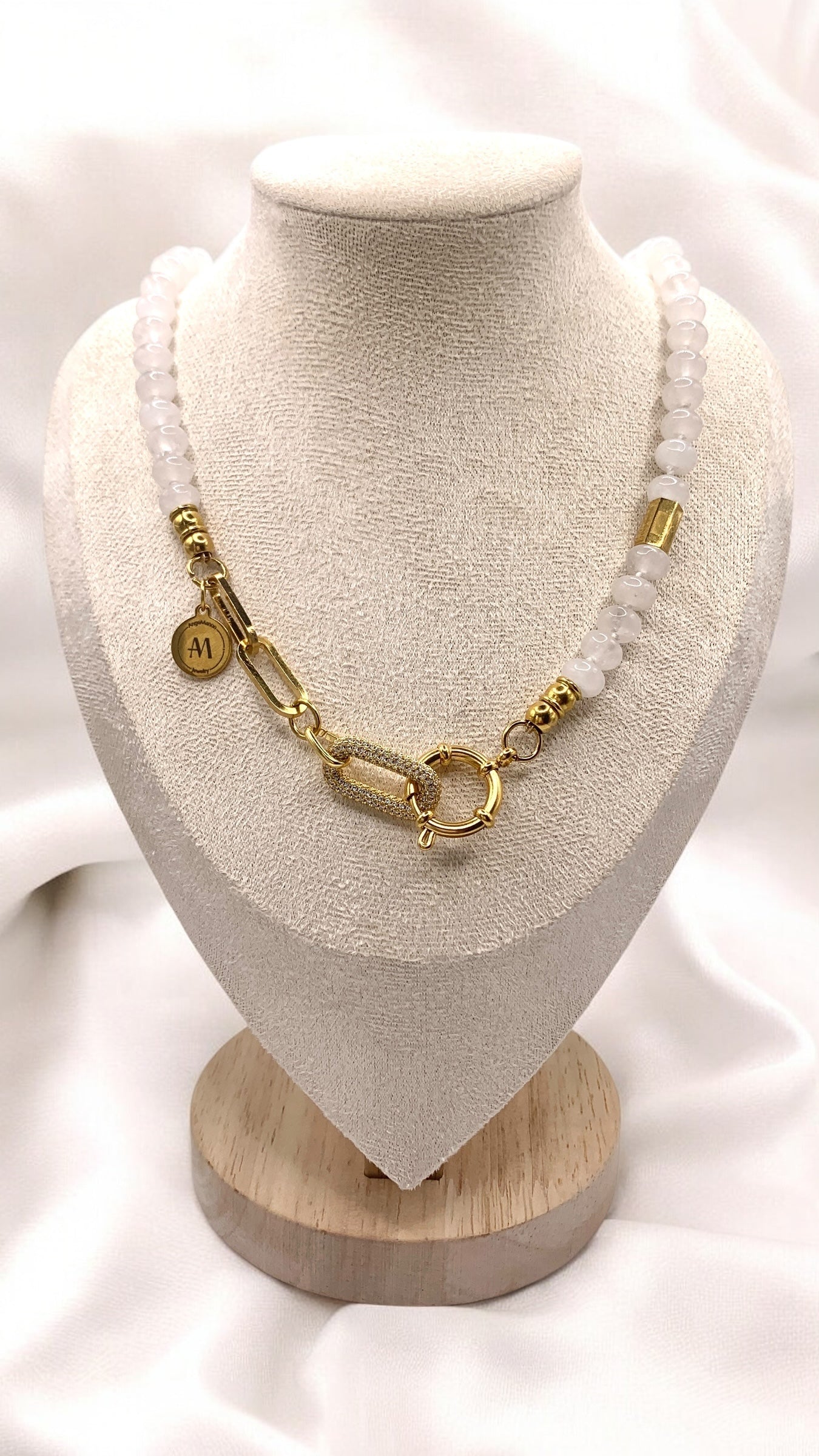 Kette White Happiness AMM