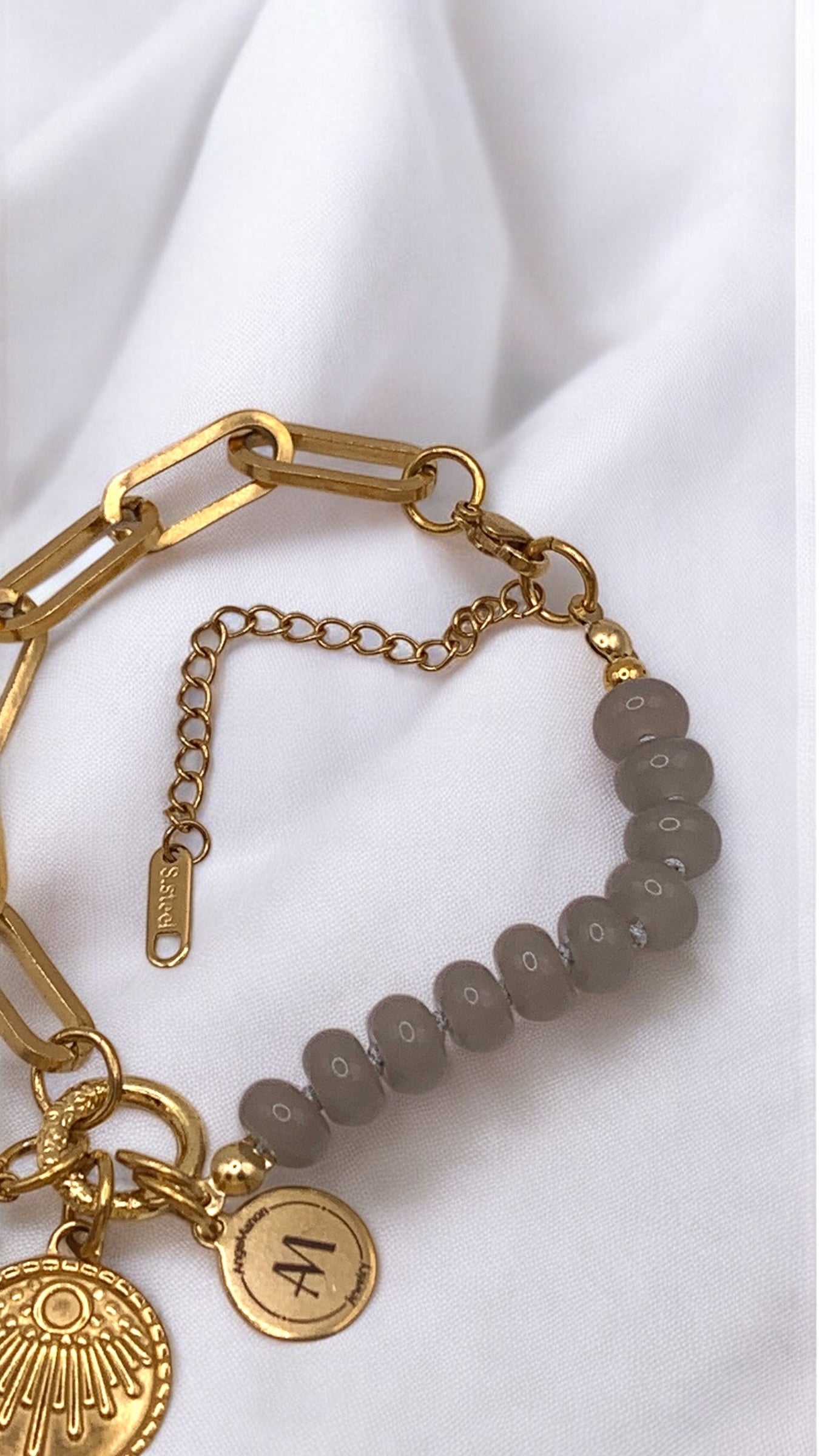 Armband Gray Circle Sun AMM