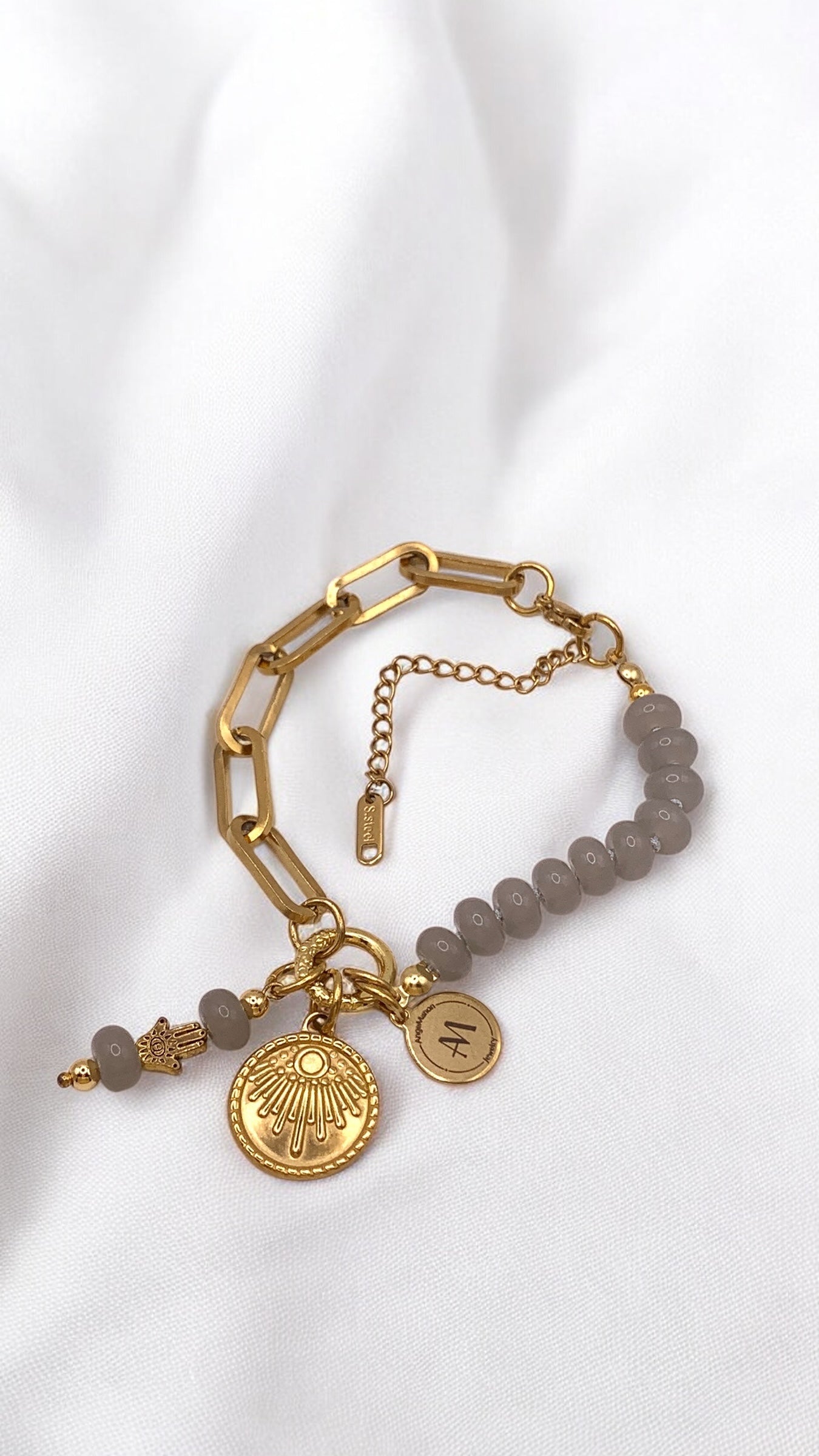 Armband Gray Circle Sun AMM