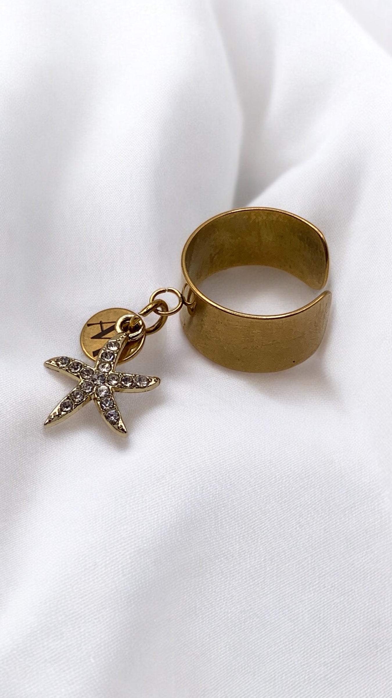 Ring Aquamarin Starfish AMM