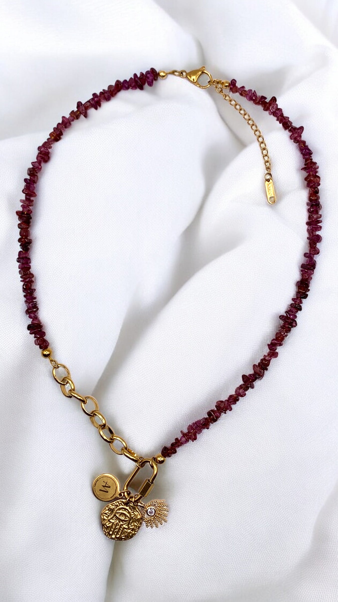 Kette Pretty Granat Splitter AMM