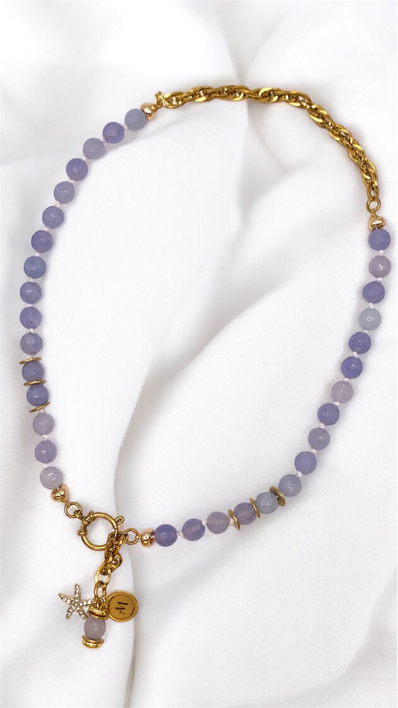 Kette Aquamarin Starfish AMM