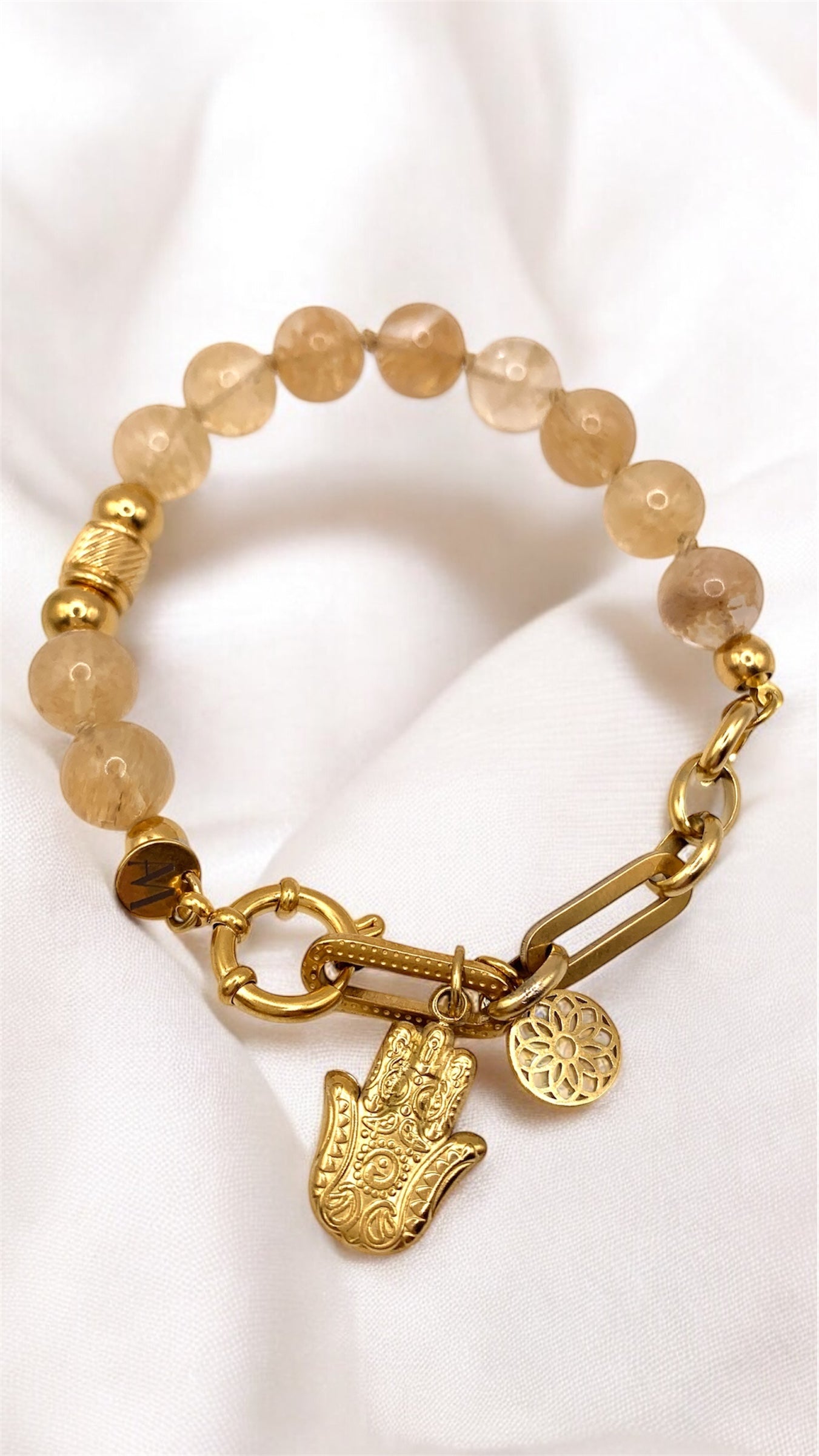 Armband Beige Hand AMM