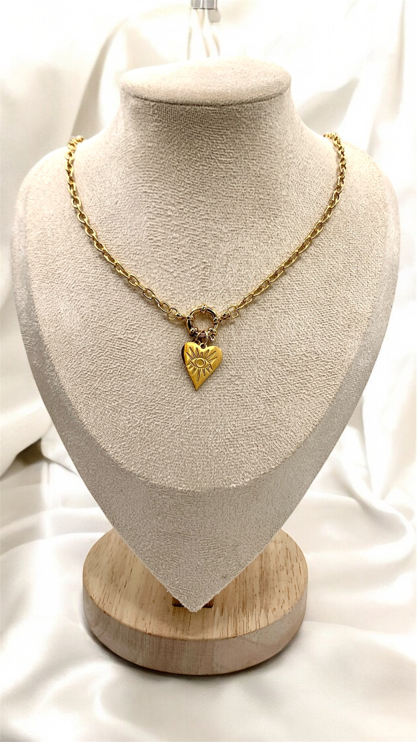 Kette Layer Golden Heart AMM