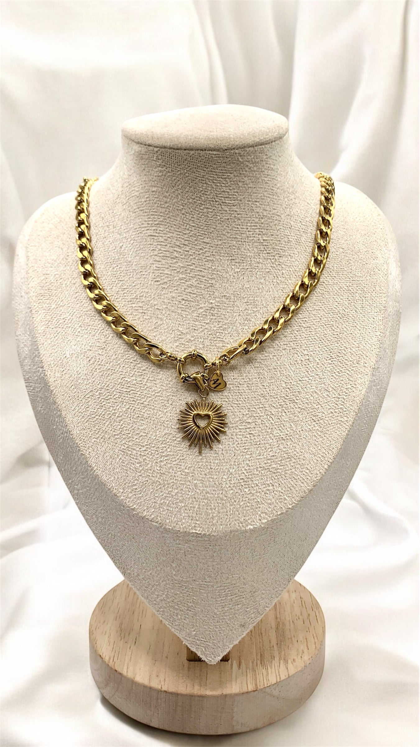 Kette Layer Sun- Heart AMM