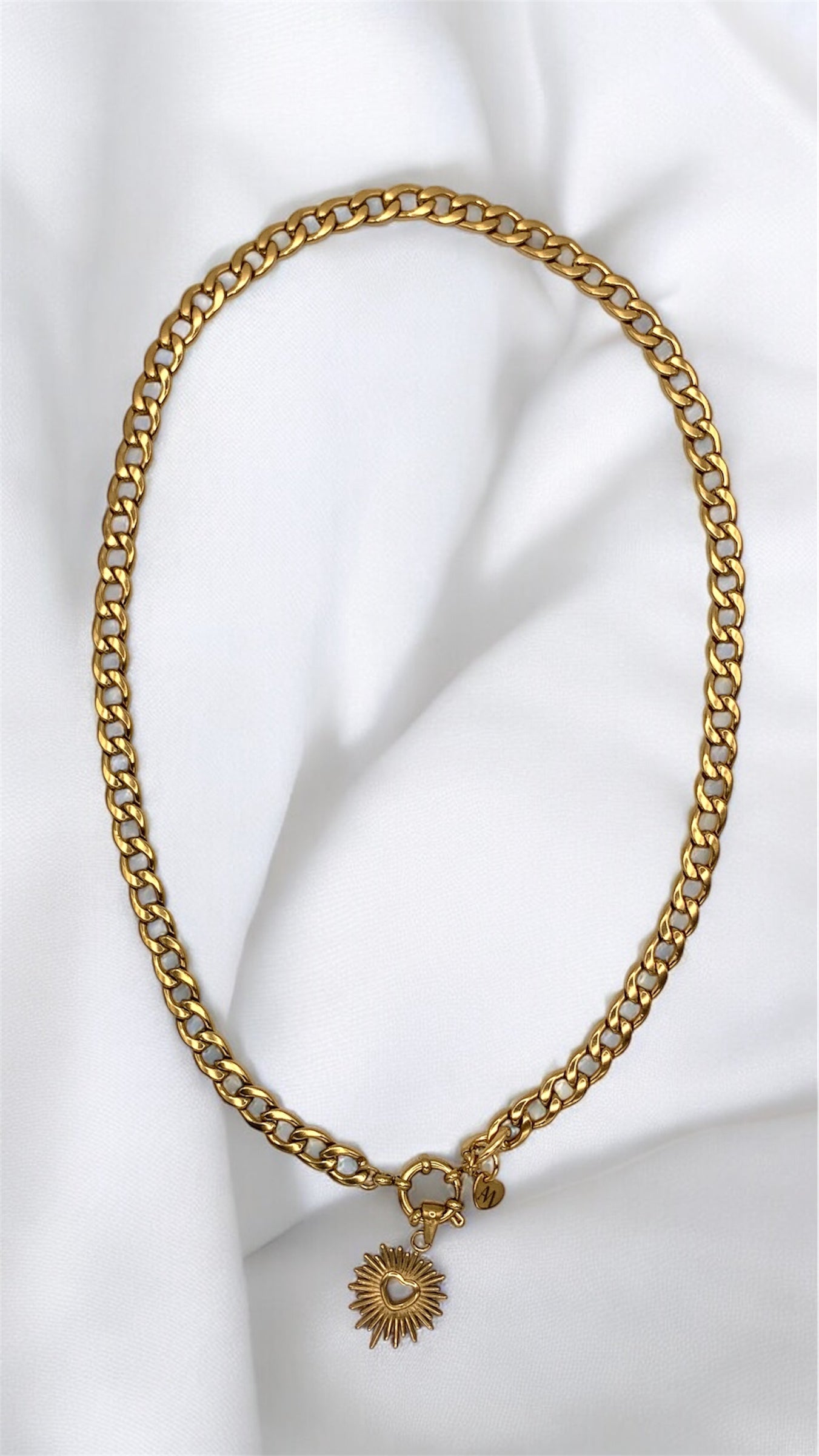 Kette Layer Sun- Heart AMM