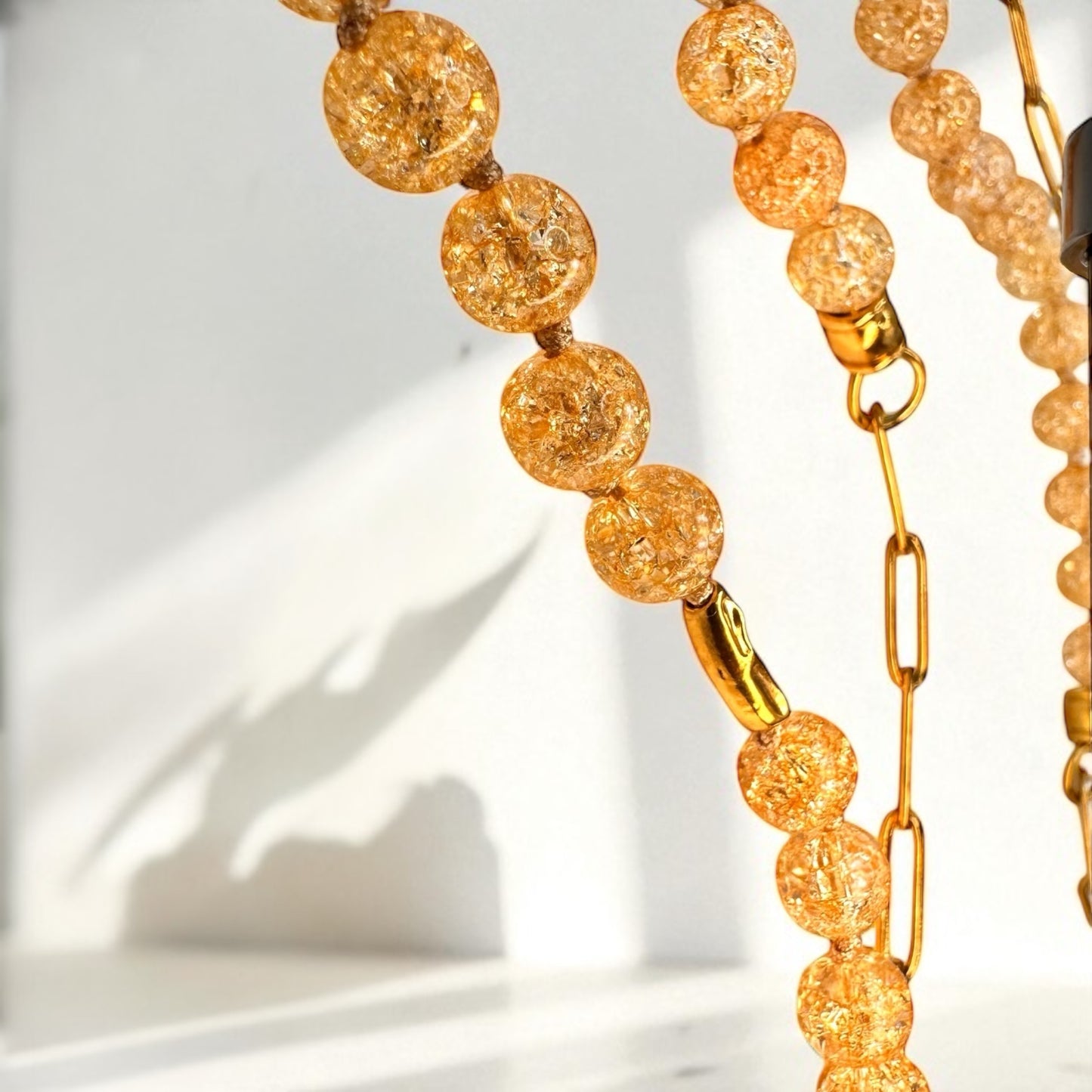 Kette Champagner Quarz AMA